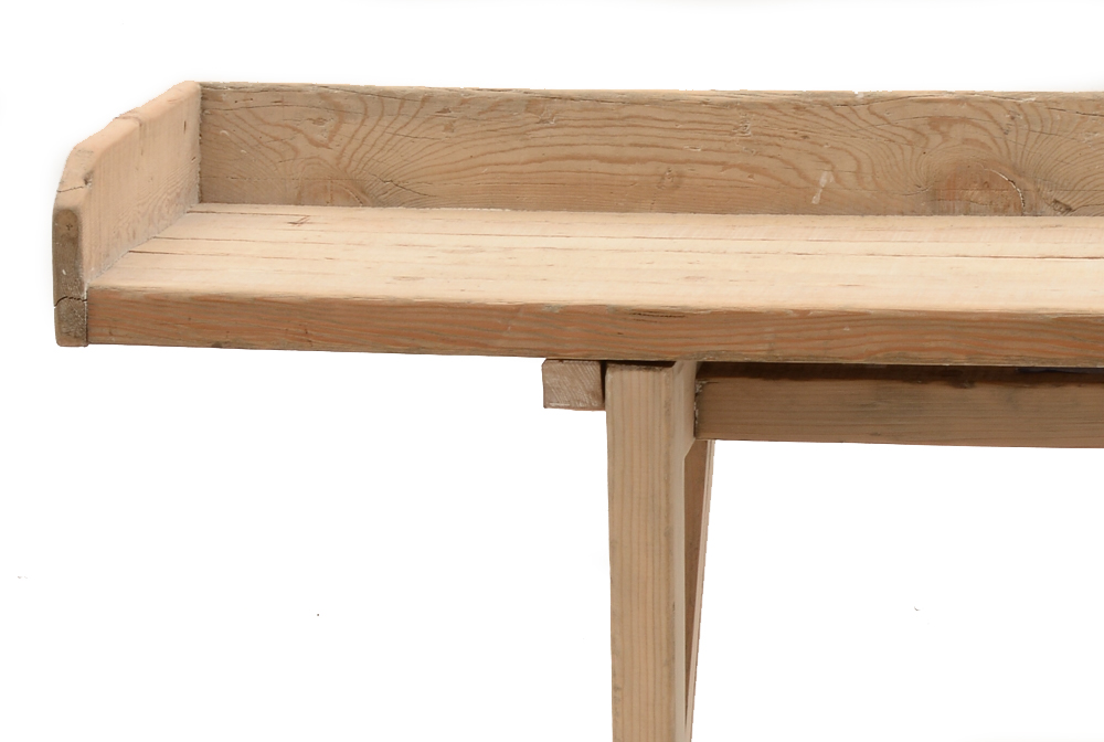 Van Thiel & Co. Reproduction Reclaimed Wood Sawbuck Table/Buffet