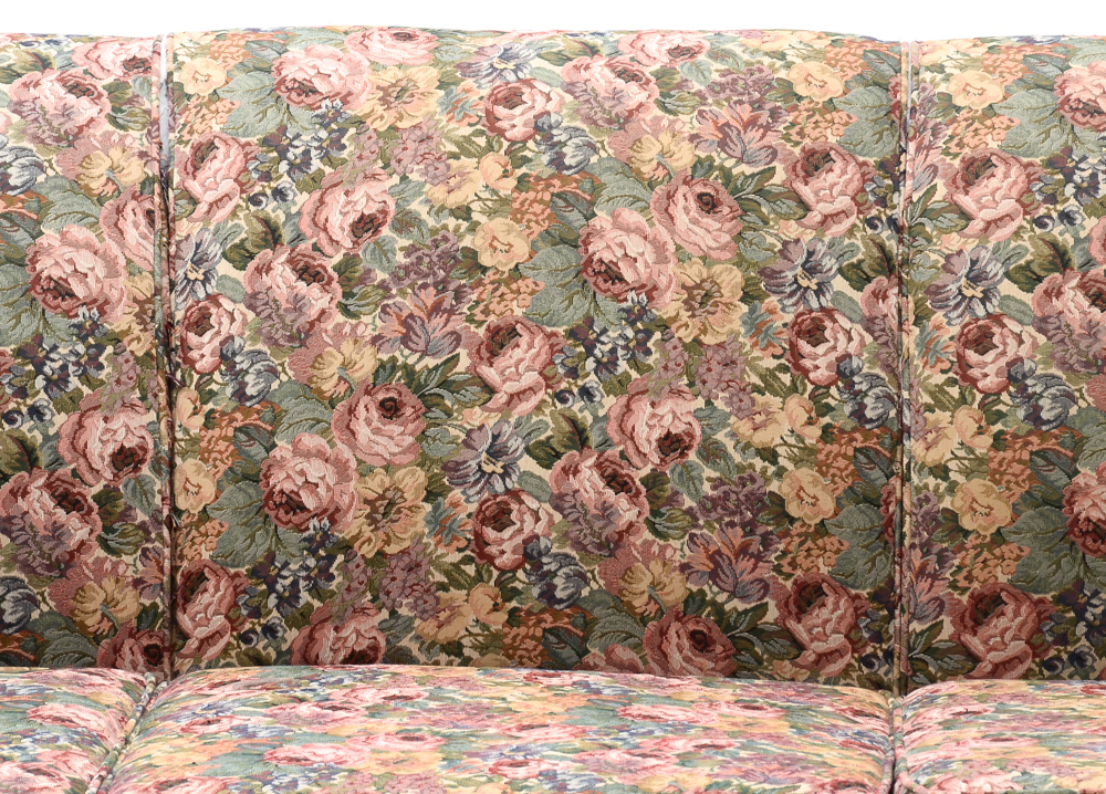 Vintage Floral Sofa