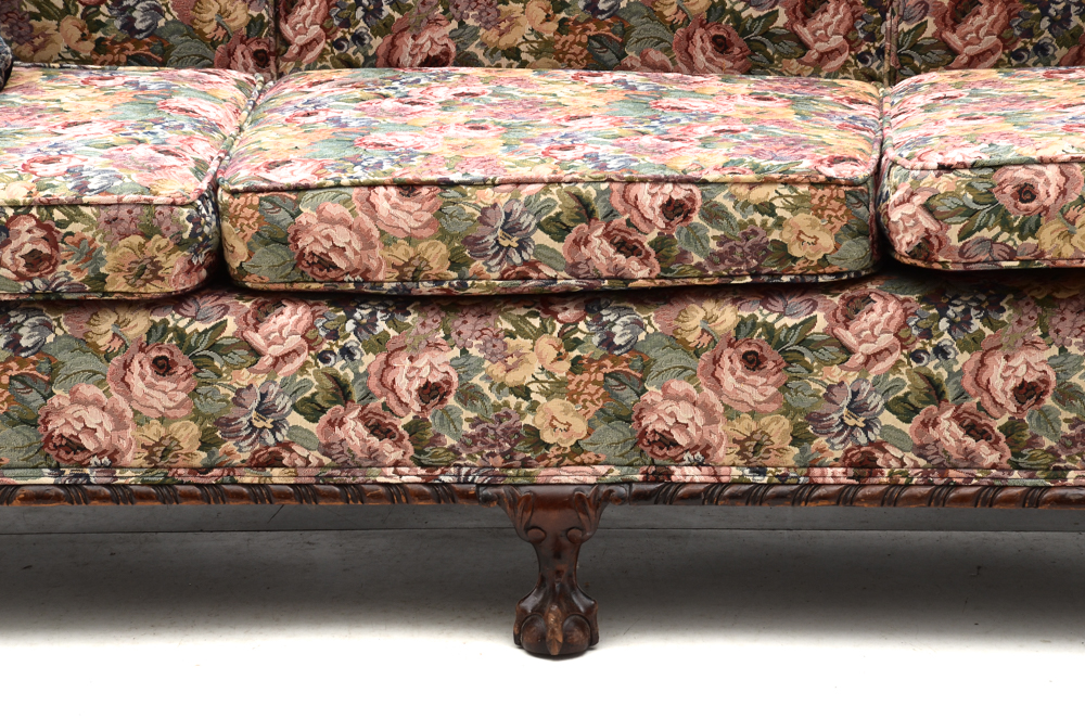Vintage Floral Sofa