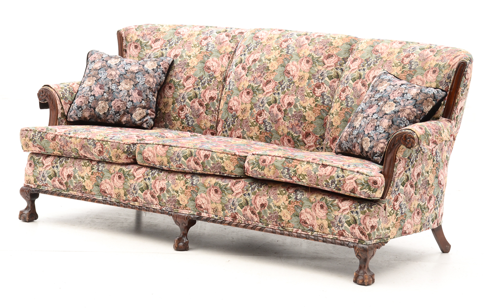 Vintage Floral Sofa