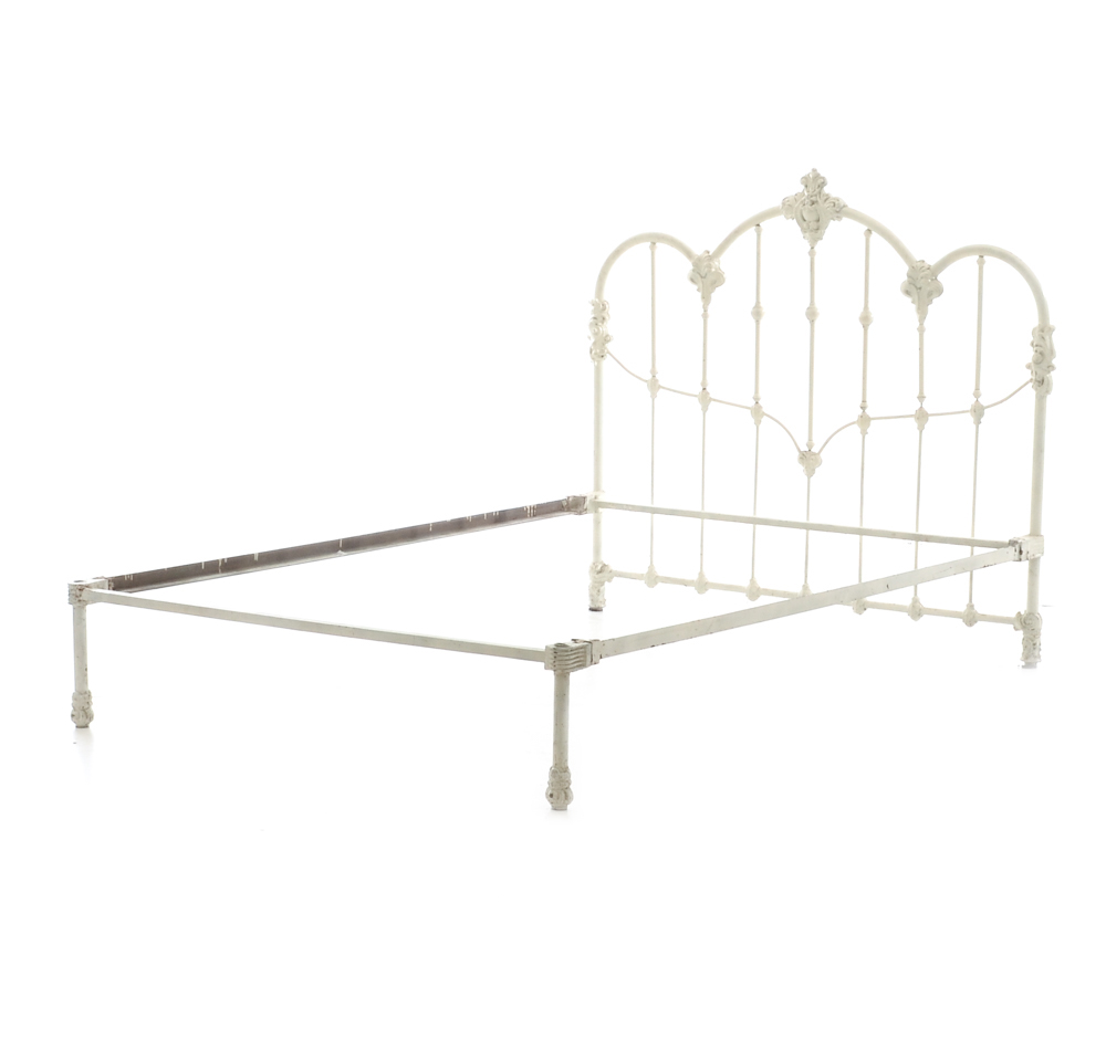 Vintage Metal Full Bed Frame