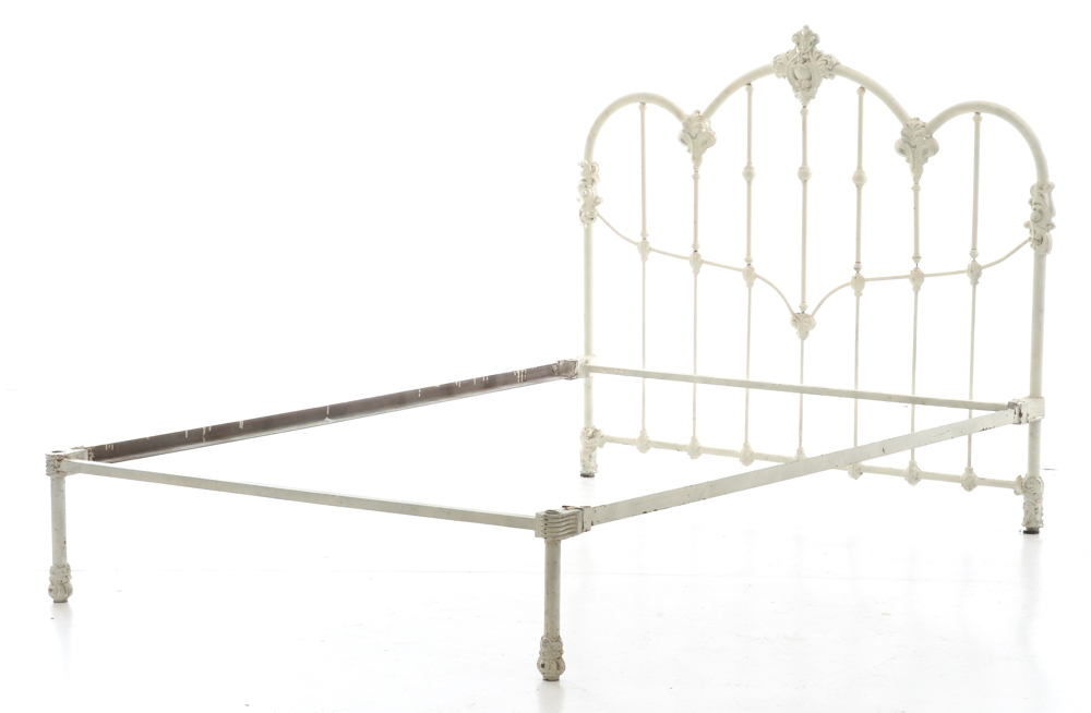 Vintage Metal Full Bed Frame