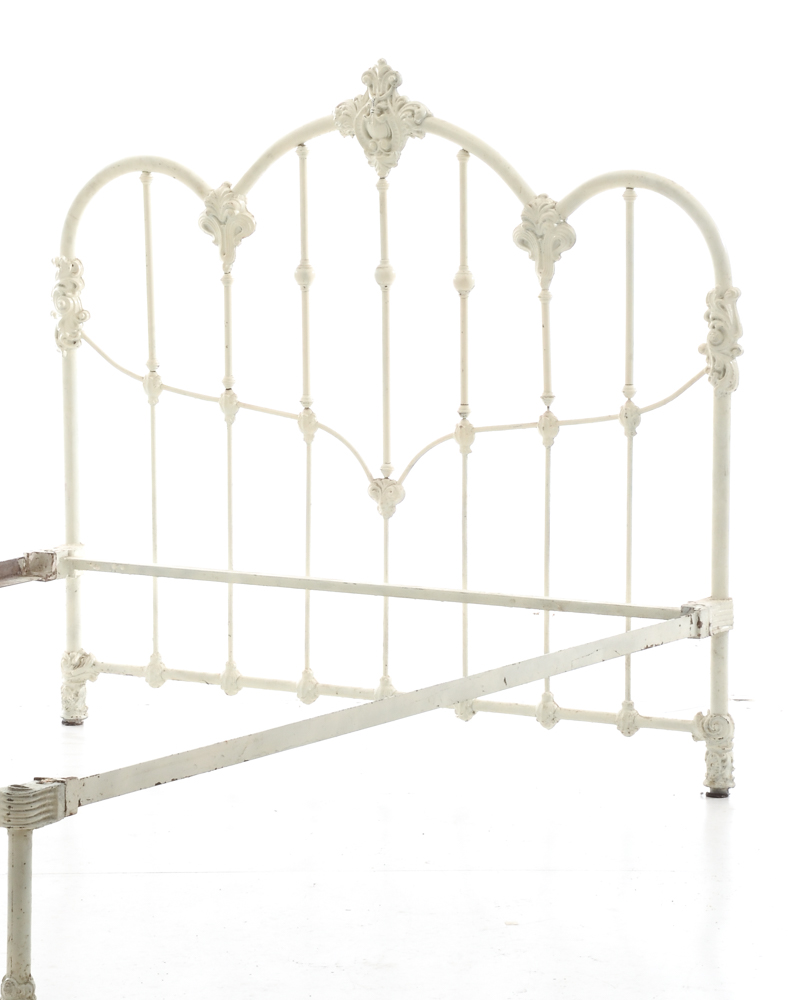 Vintage Metal Full Bed Frame