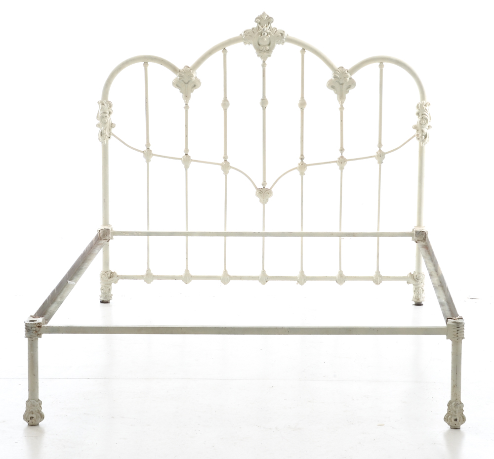 Vintage Metal Full Bed Frame