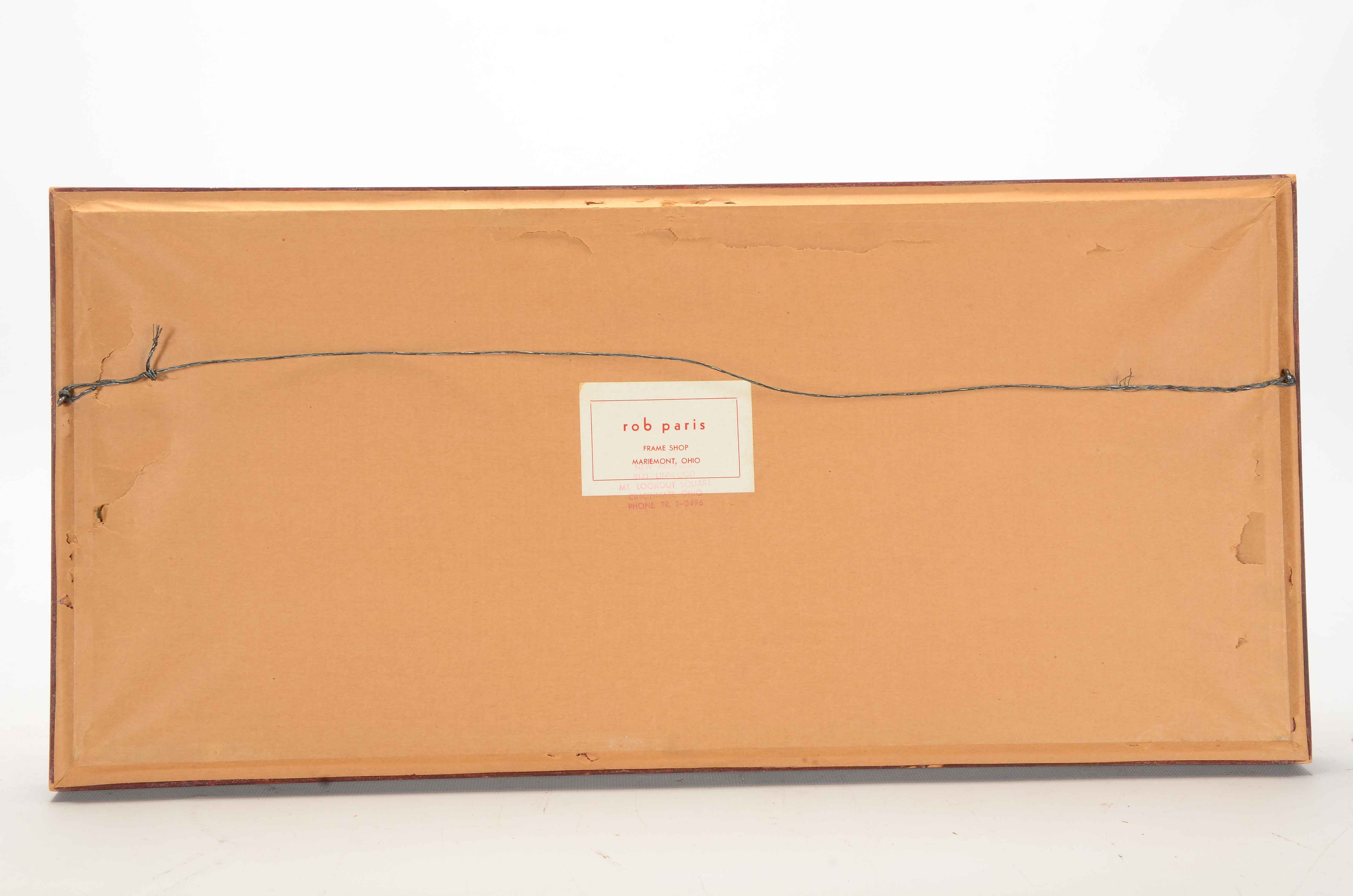 Boris O'Klein Hand Colored Etching with Aquatint "Sacun son Tour"