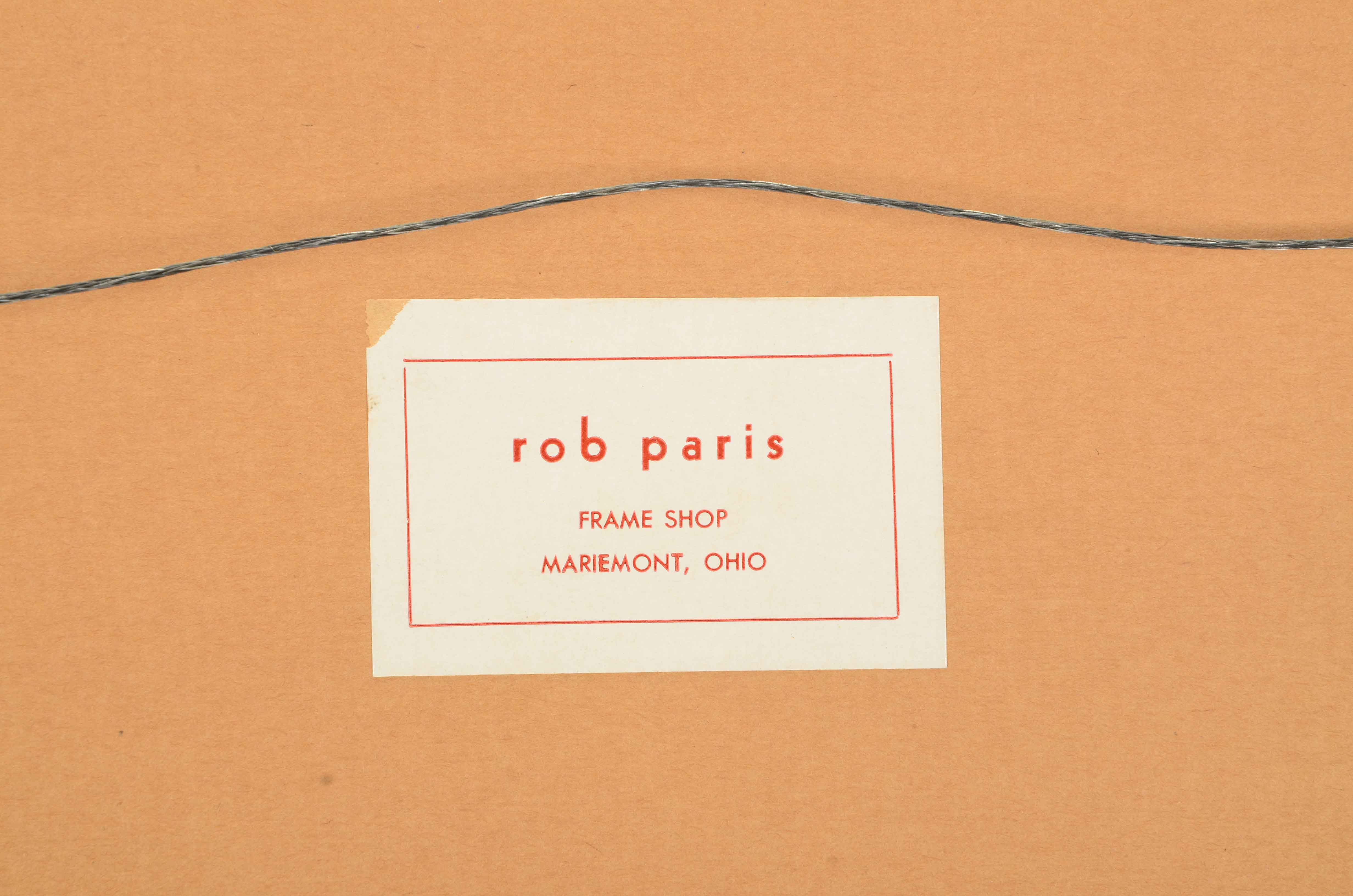 Boris O'Klein Hand-colored Etching with Aquatint"De Sans Interdit!"