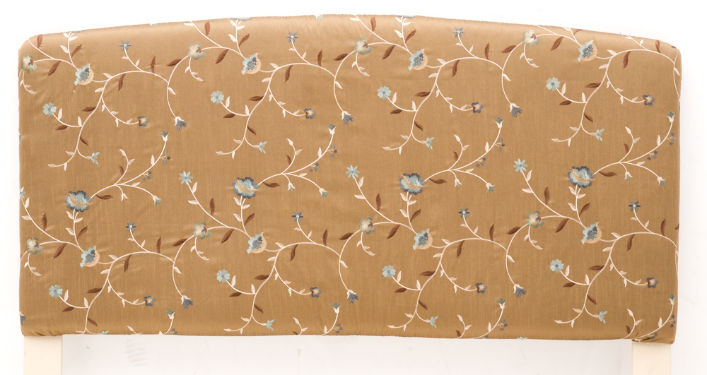 Embroidered Queen Size Headboard
