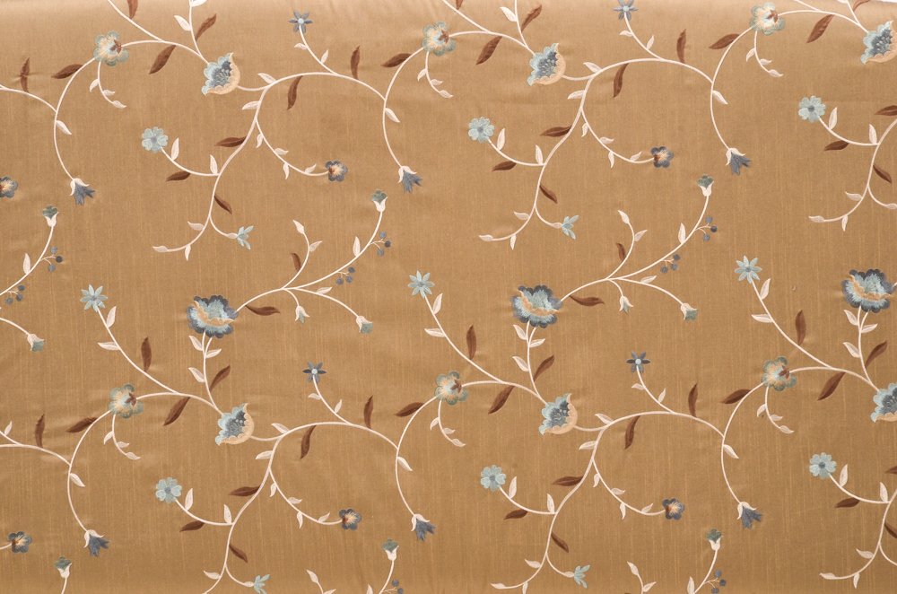 Embroidered Queen Size Headboard