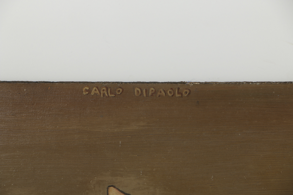 Carlo Di Paolo Oil Painting on Masonite "The Freudians"