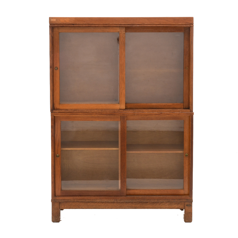 Oak Display Cabinet