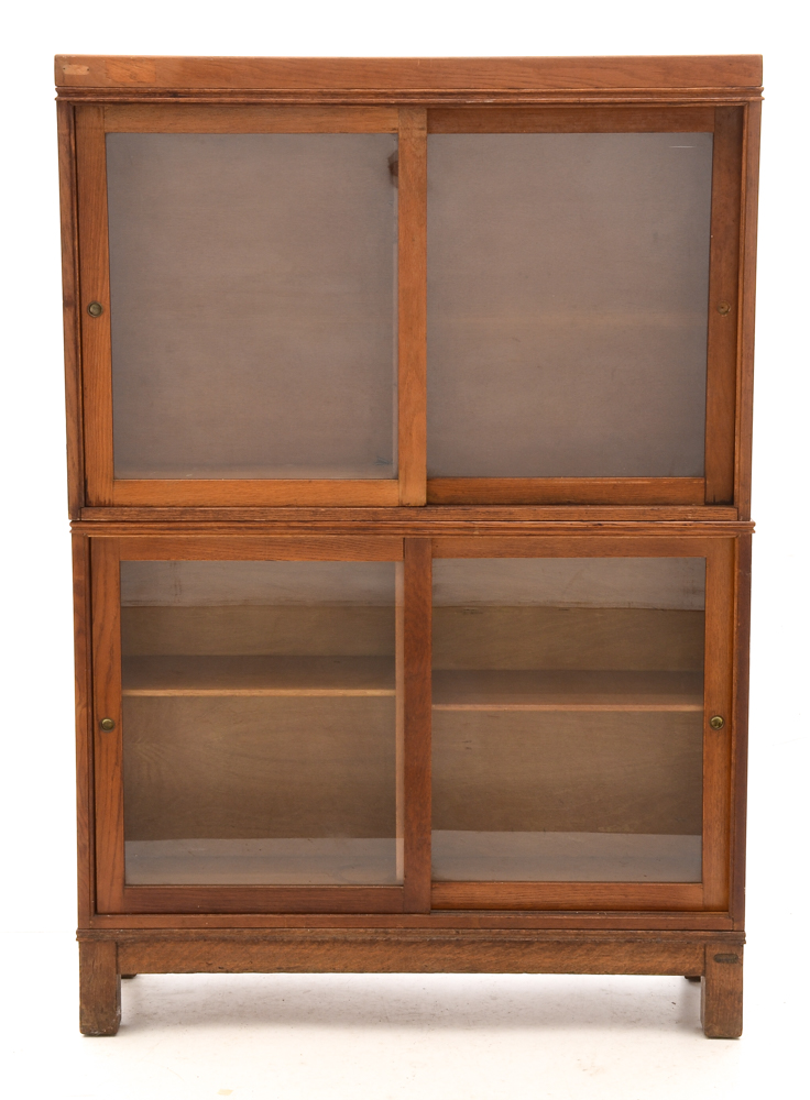 Oak Display Cabinet