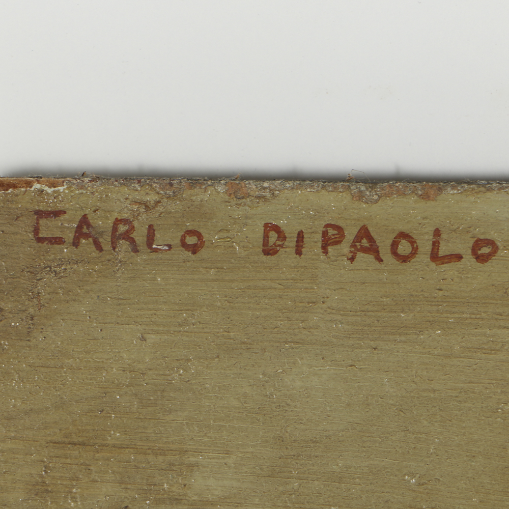 Carlo Di Paolo Oil Painting on Masonite "The Sower of Truth"