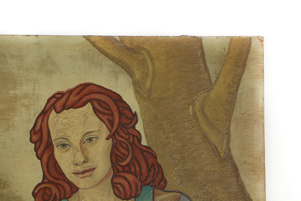 Carlo Di Paolo Oil Painting on Masonite "The Sower of Truth"