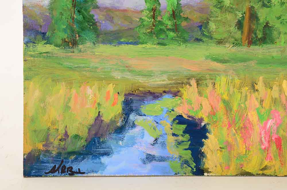 Kenneth Burnside Original Oil Painting on Masonite