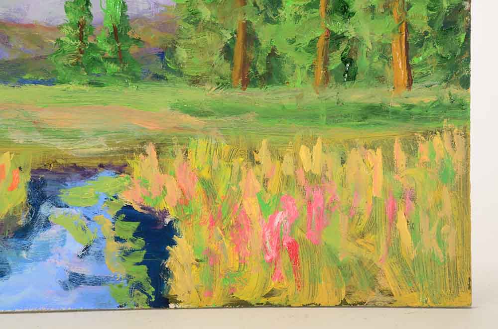 Kenneth Burnside Original Oil Painting on Masonite