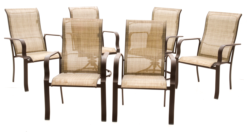 Tile Top Patio Table with Chairs