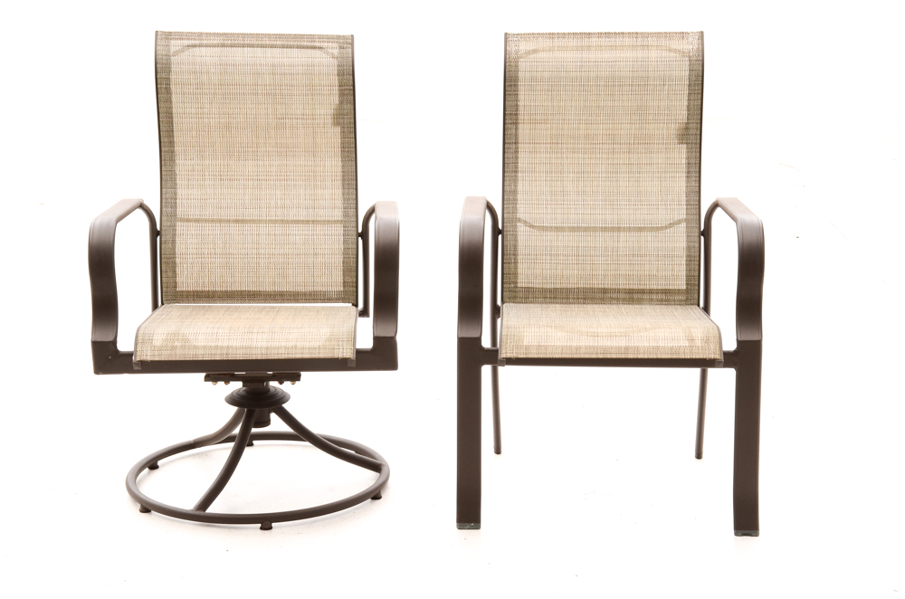 Tile Top Patio Table with Chairs