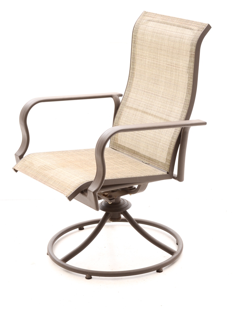 Tile Top Patio Table with Chairs