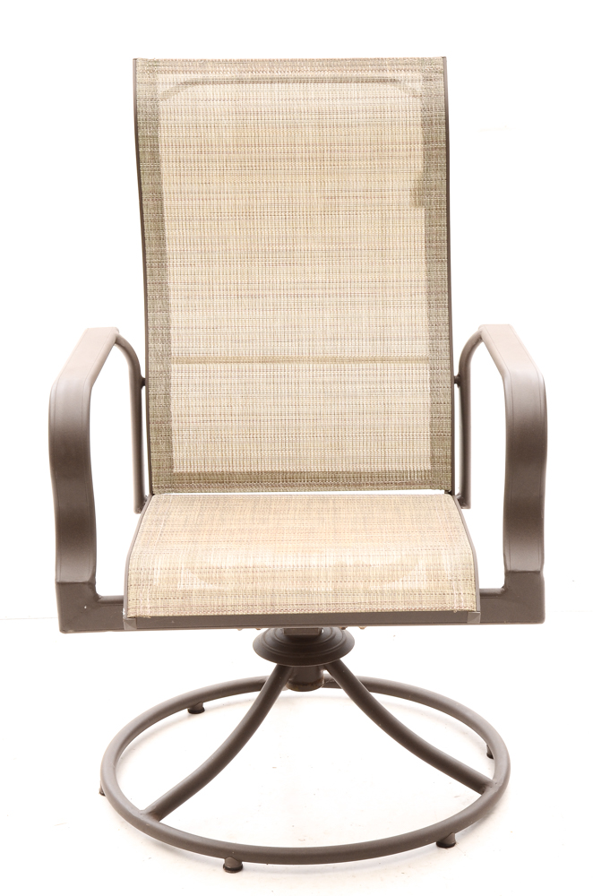 Tile Top Patio Table with Chairs