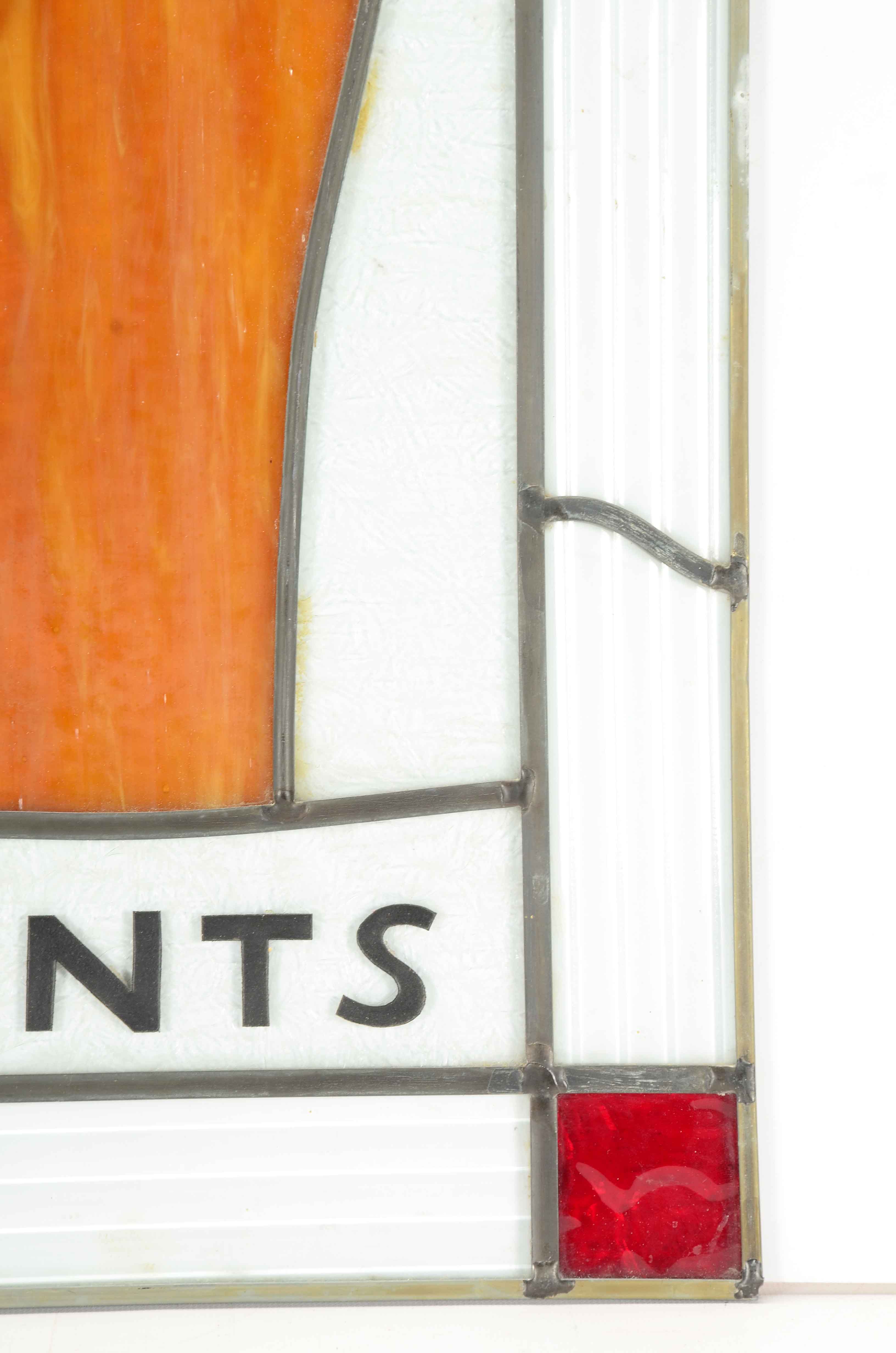 "Best Pints" Stained Glass Pub Sign