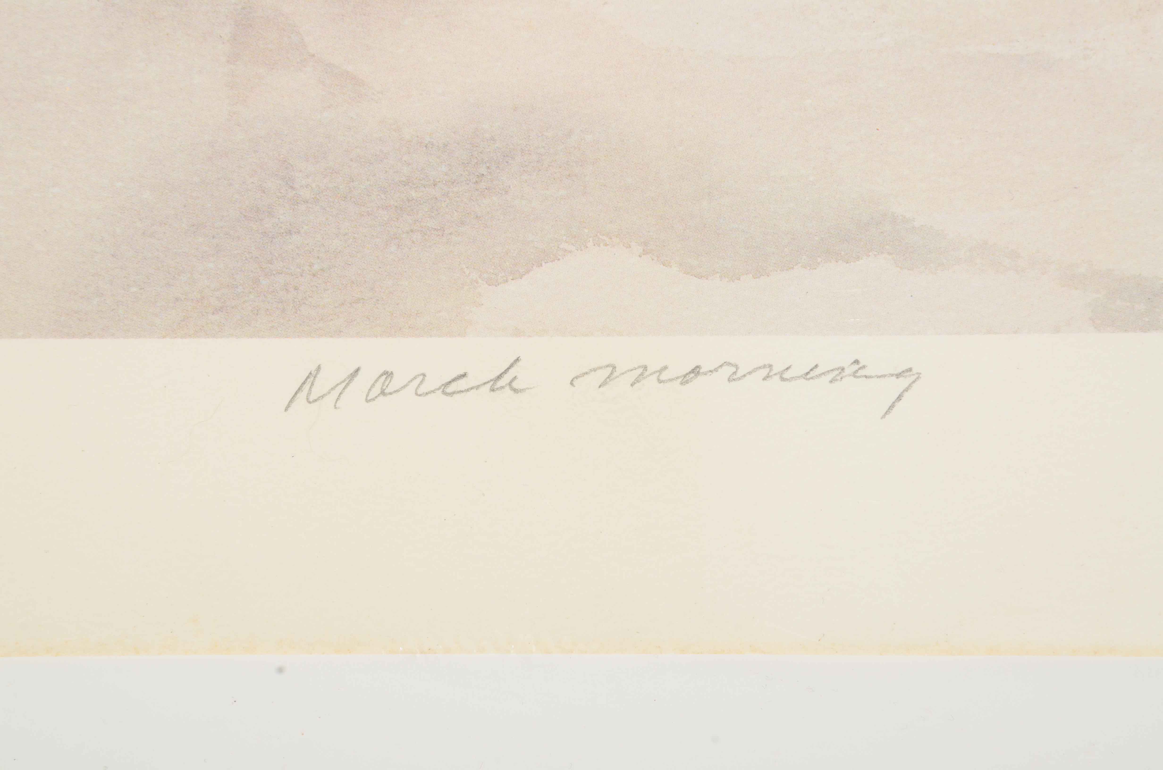 Robert Fabe Signed Offset Lithograph after "March Morning"