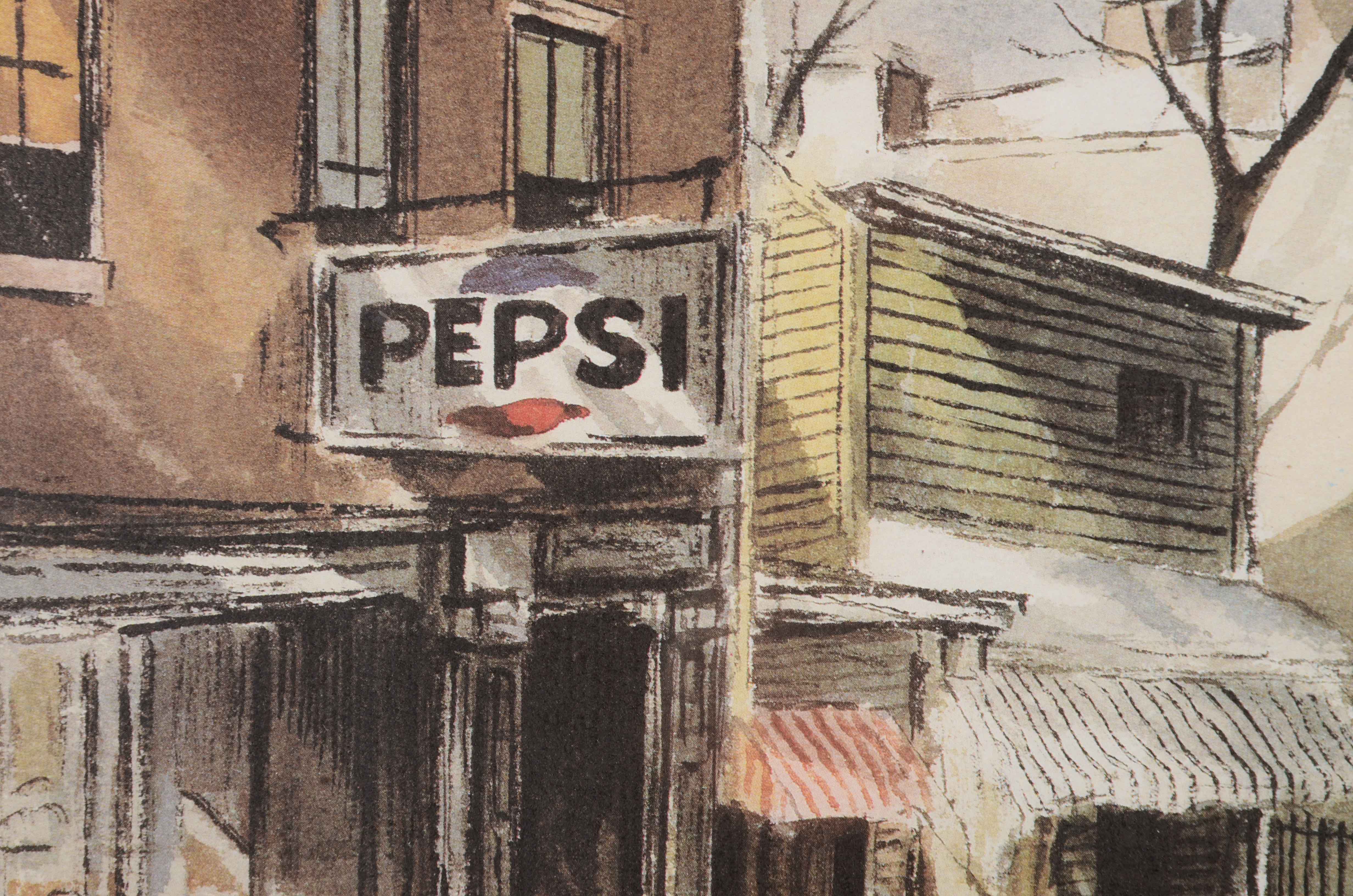 Robert Fabe Signed Offset Lithograph after "March Morning"