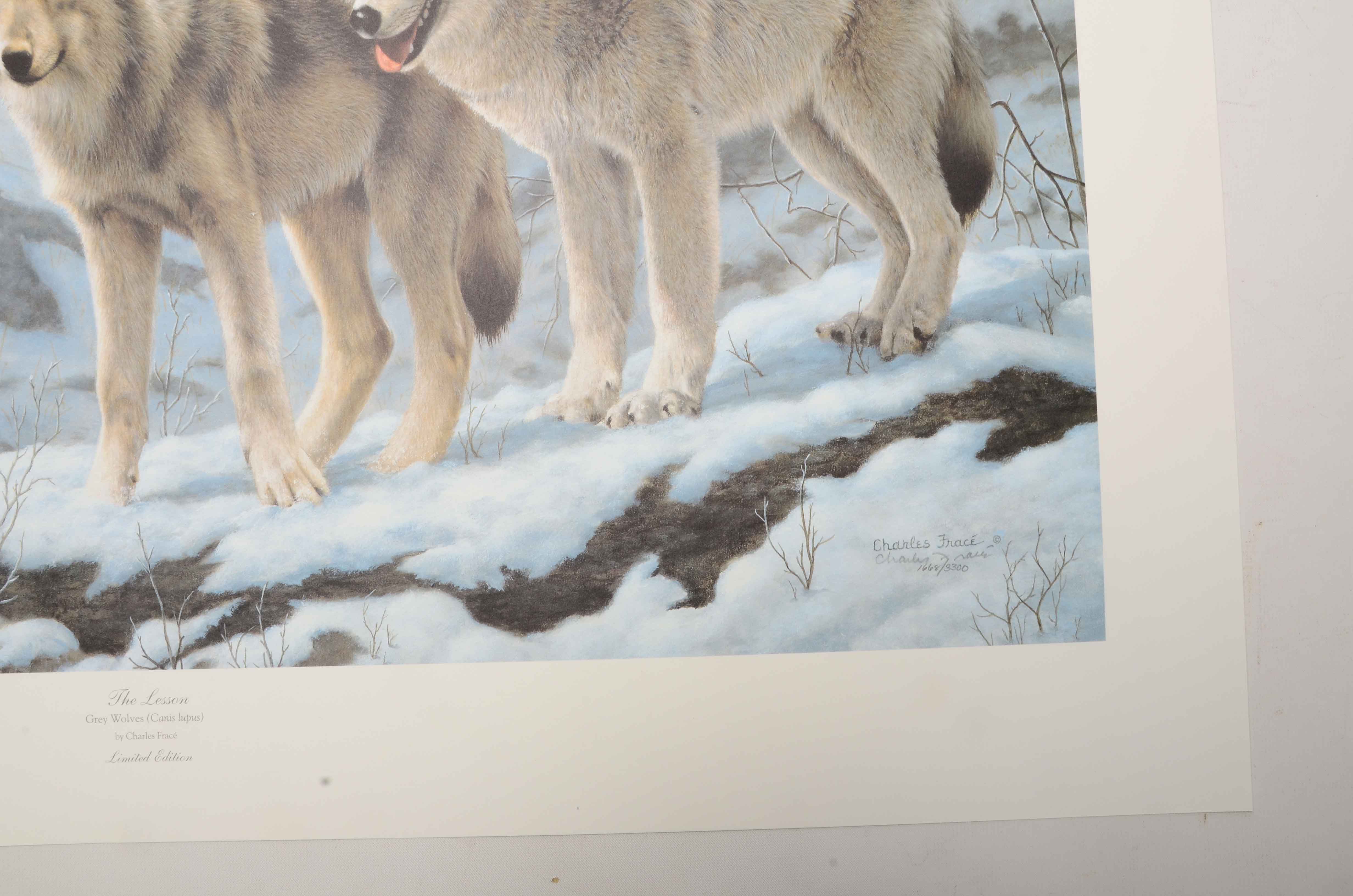 Charles Fracé Signed Limited Edition Offset Lithograph "The Lesson"