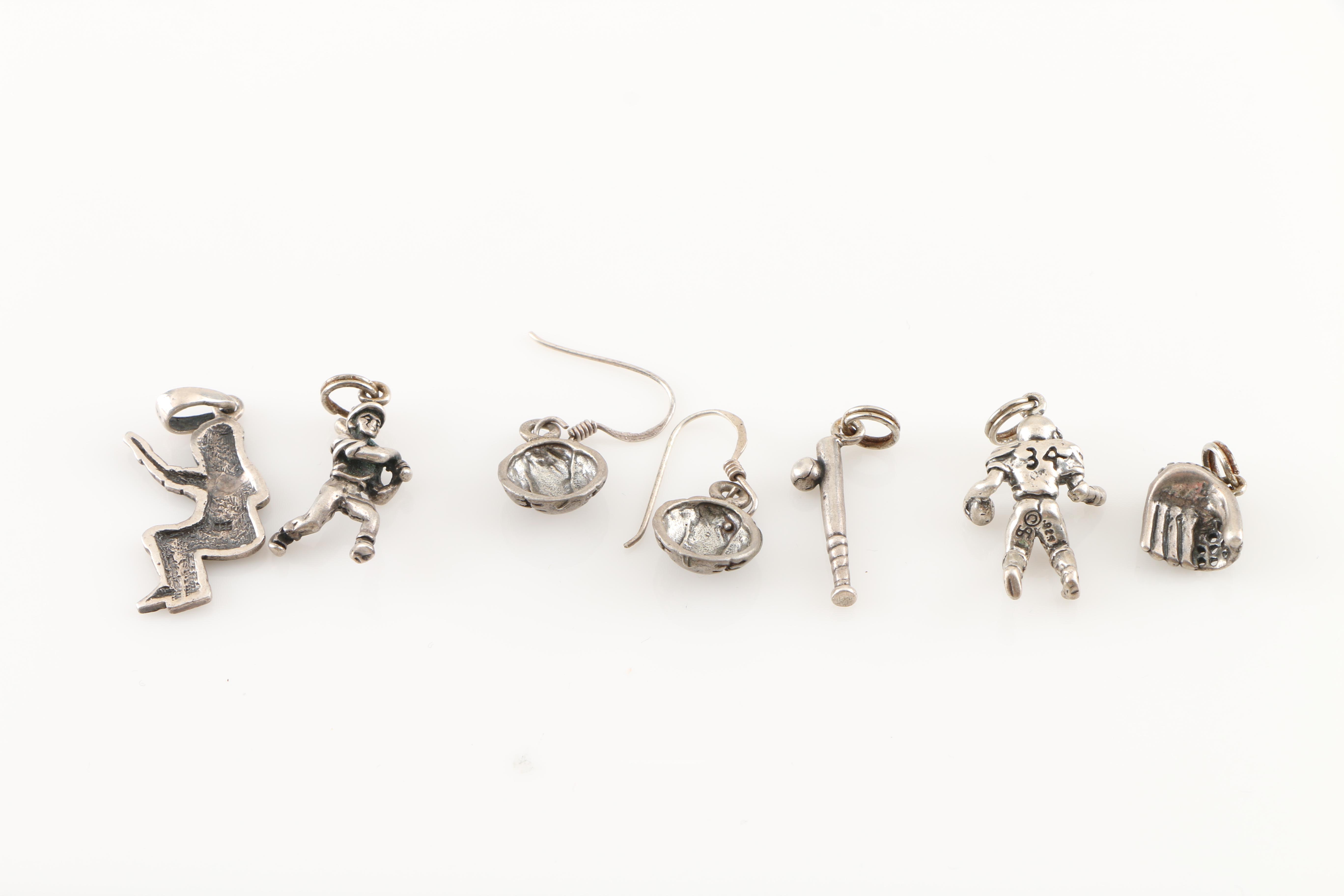 Sterling Silver Bracelets and Charms