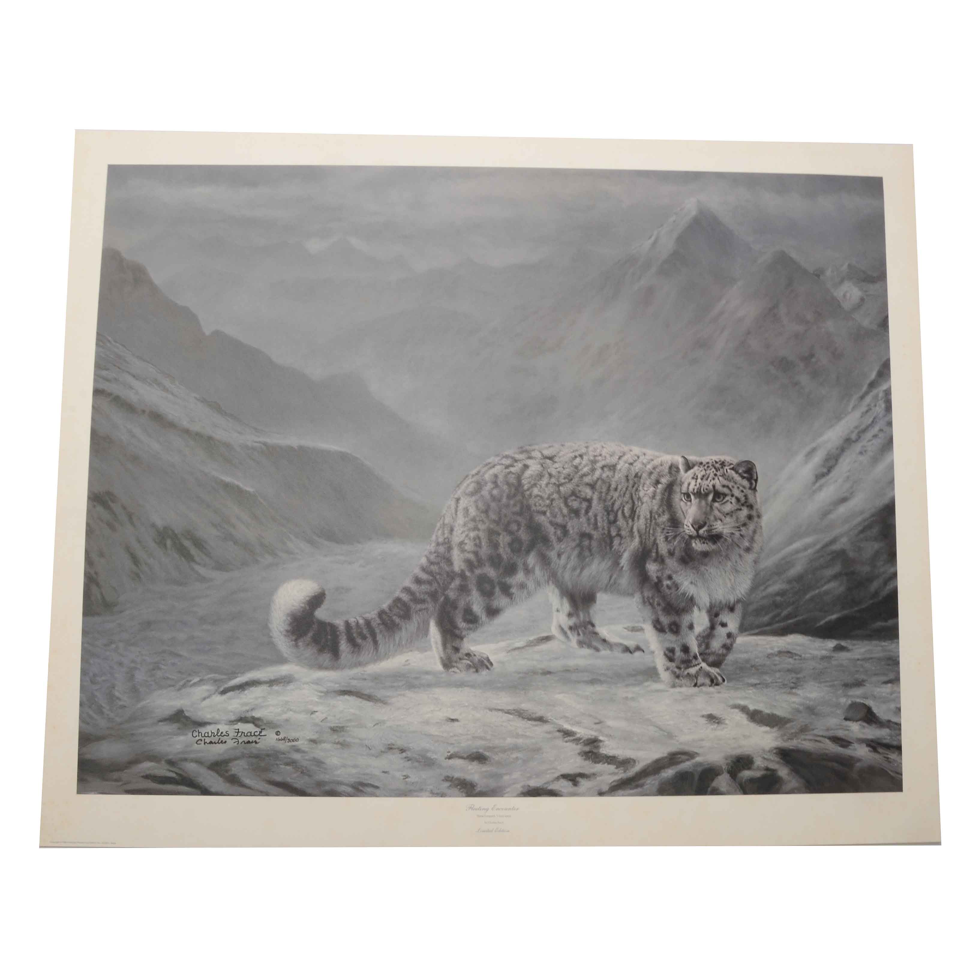 Charles Fracé Signed Limited Edition Offset Lithograph "Fleeting Encounter"