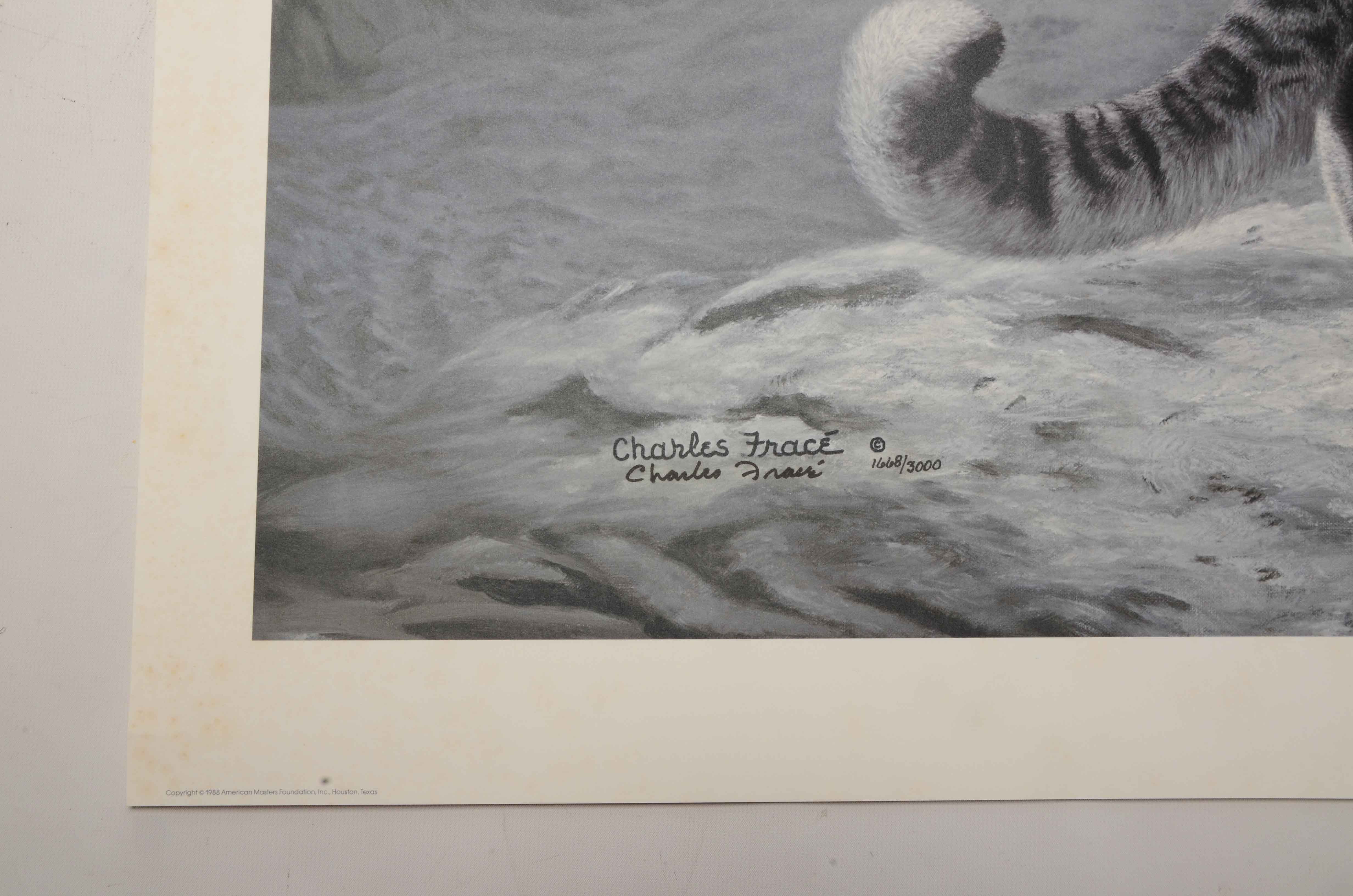 Charles Fracé Signed Limited Edition Offset Lithograph "Fleeting Encounter"