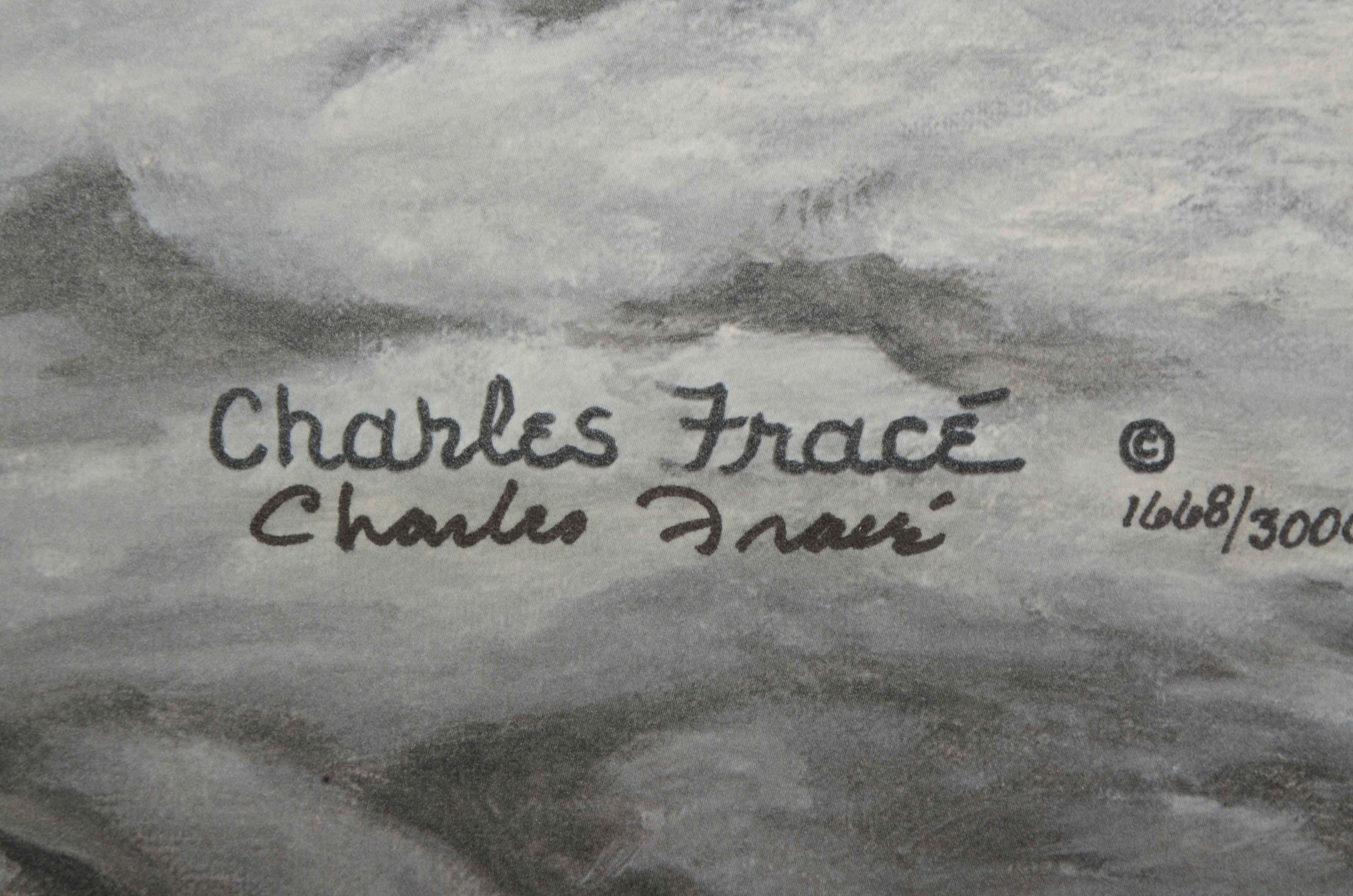 Charles Fracé Signed Limited Edition Offset Lithograph "Fleeting Encounter"