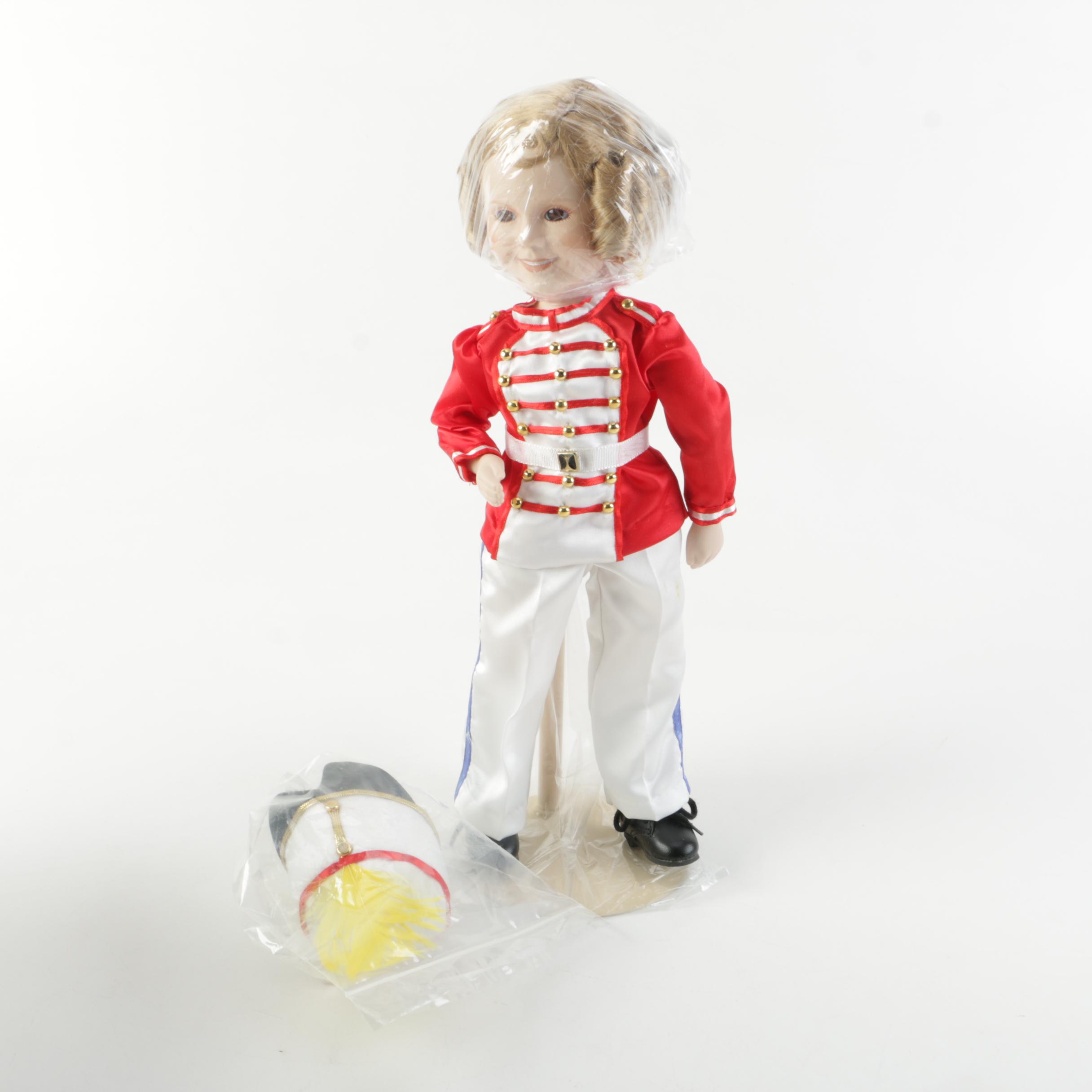 Danbury Mint "Shirley Temple" Porcelain Doll from "Poor Little Rich Girl"