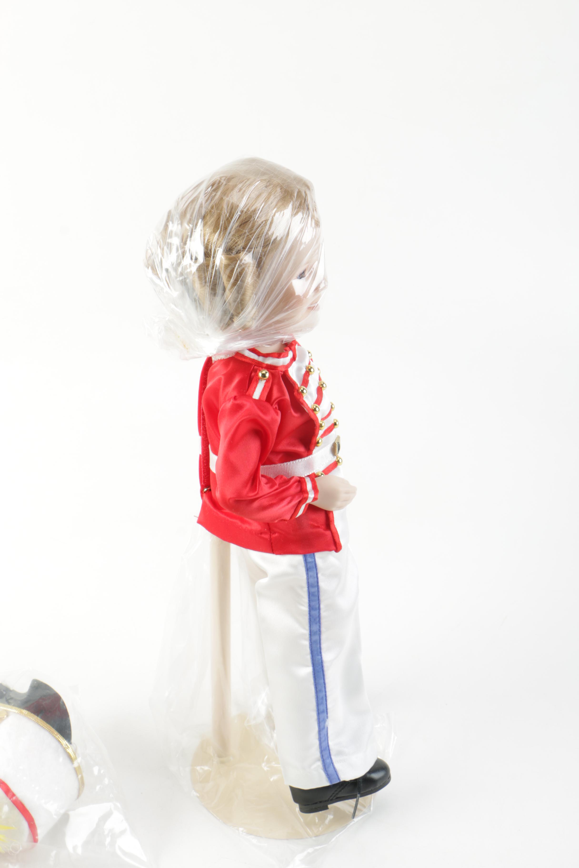 Danbury Mint "Shirley Temple" Porcelain Doll from "Poor Little Rich Girl"