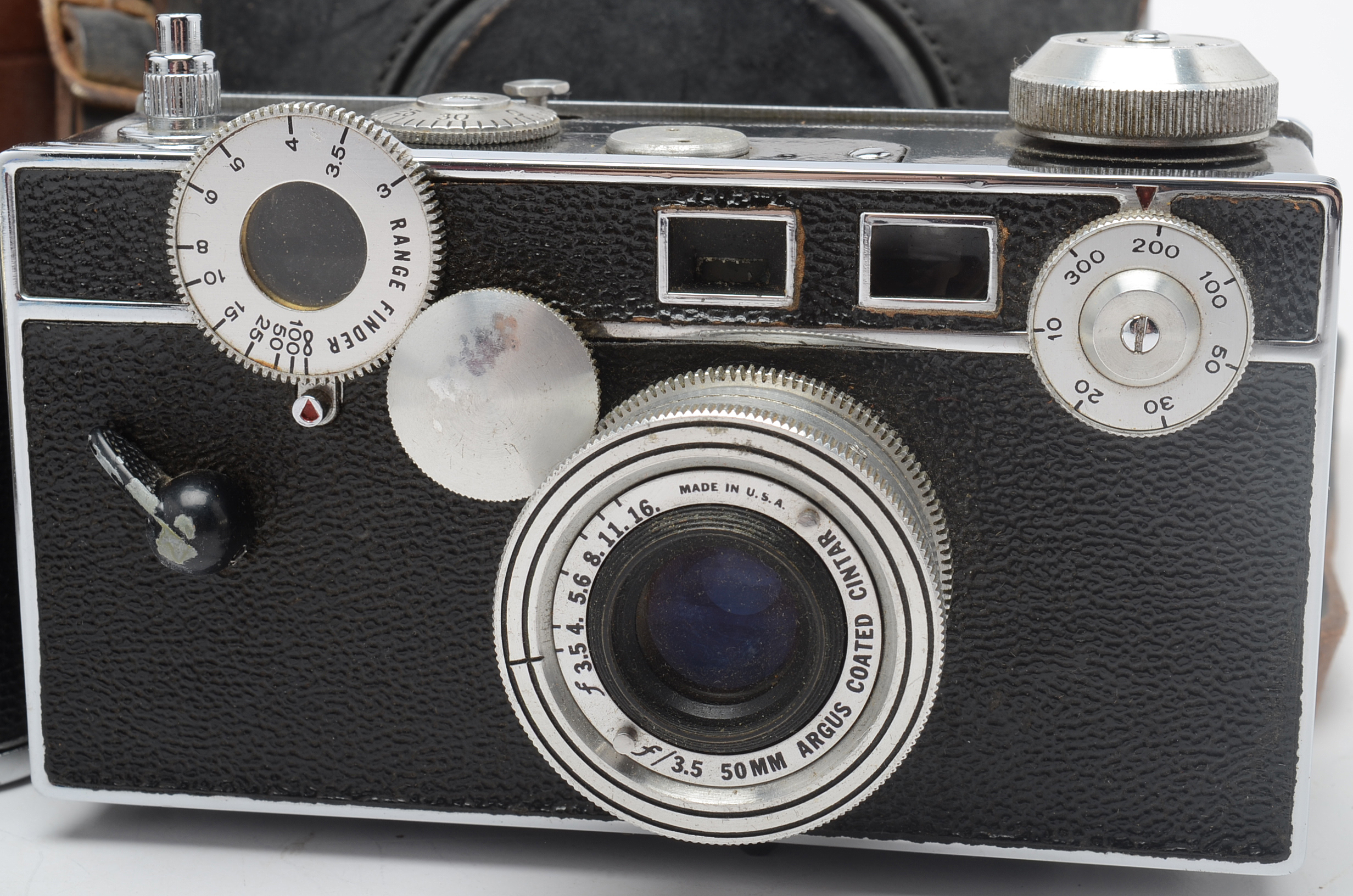 Nine Vintage Argus Cameras