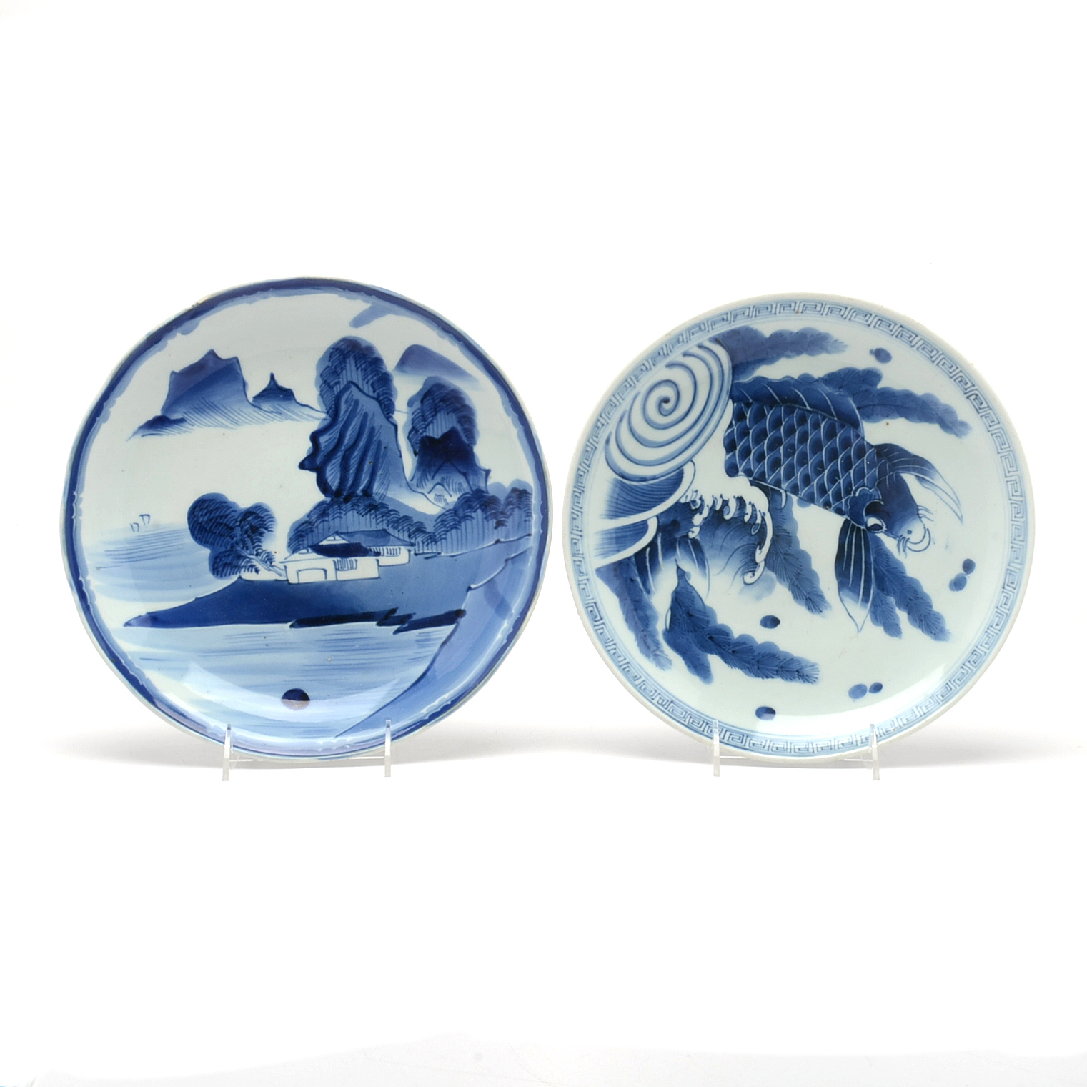 Pairing of Two Meiji Period Imari Charger Plates
