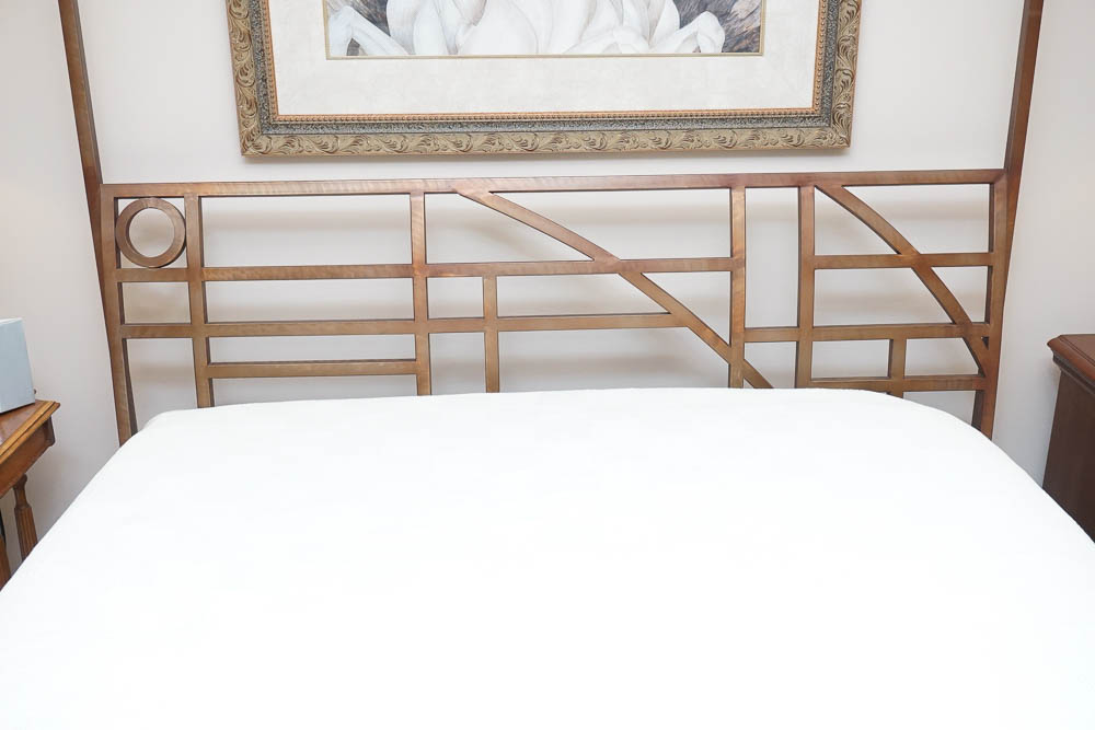 Metal Canopy Queen Bed Frame by Stanley