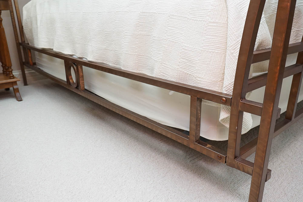 Metal Canopy Queen Bed Frame by Stanley