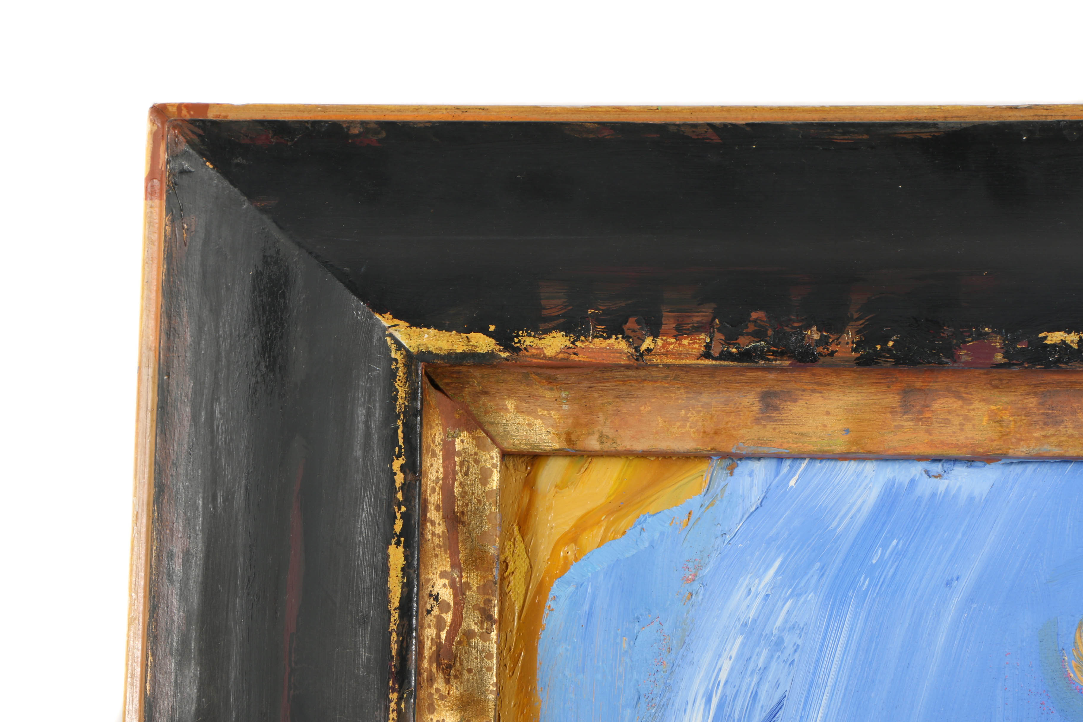 Ted Borman Oil Painting on Canvas "Midnight Mass"