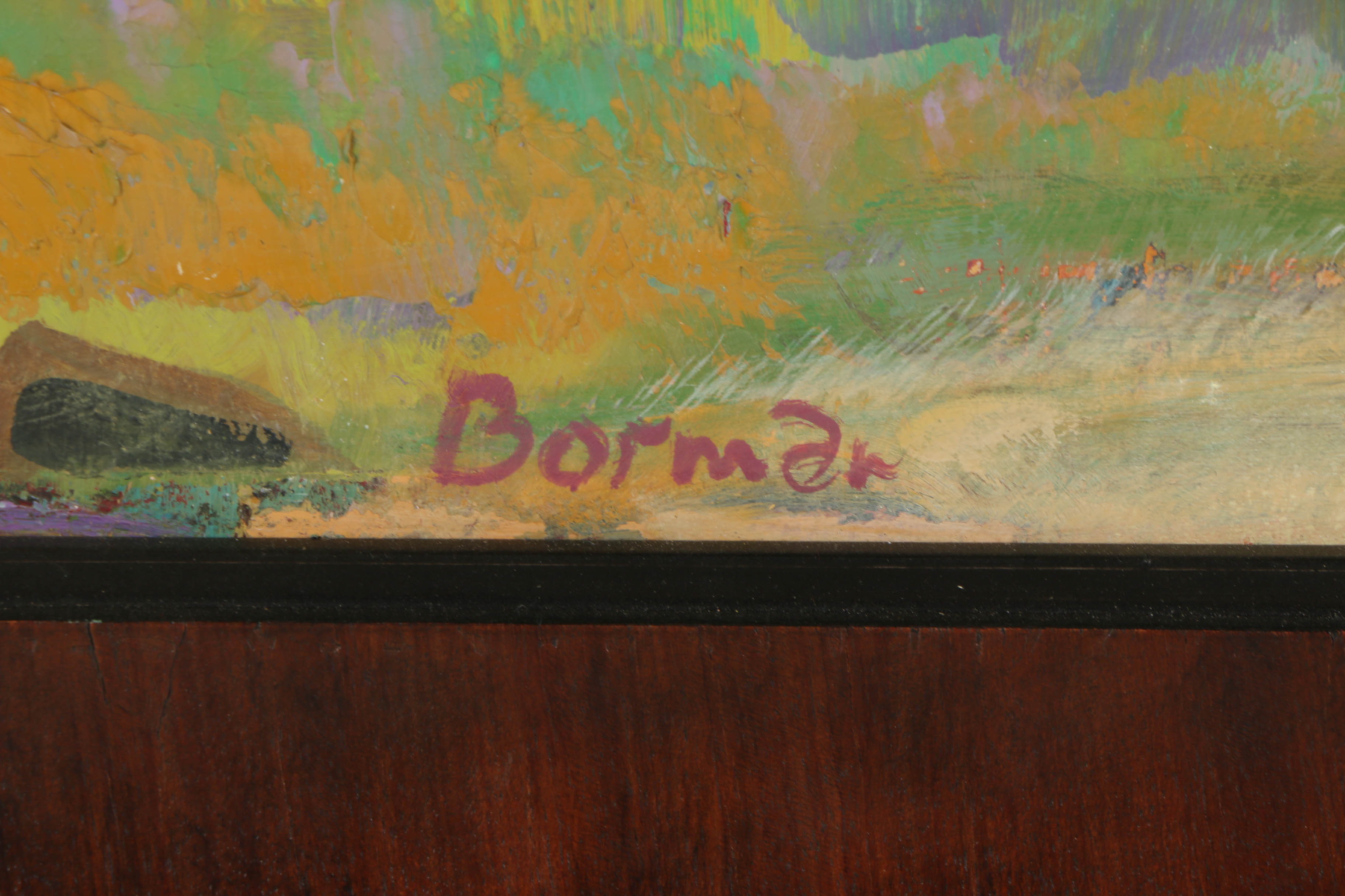 Ted Borman Oil Painting on Canvas "The Hills"