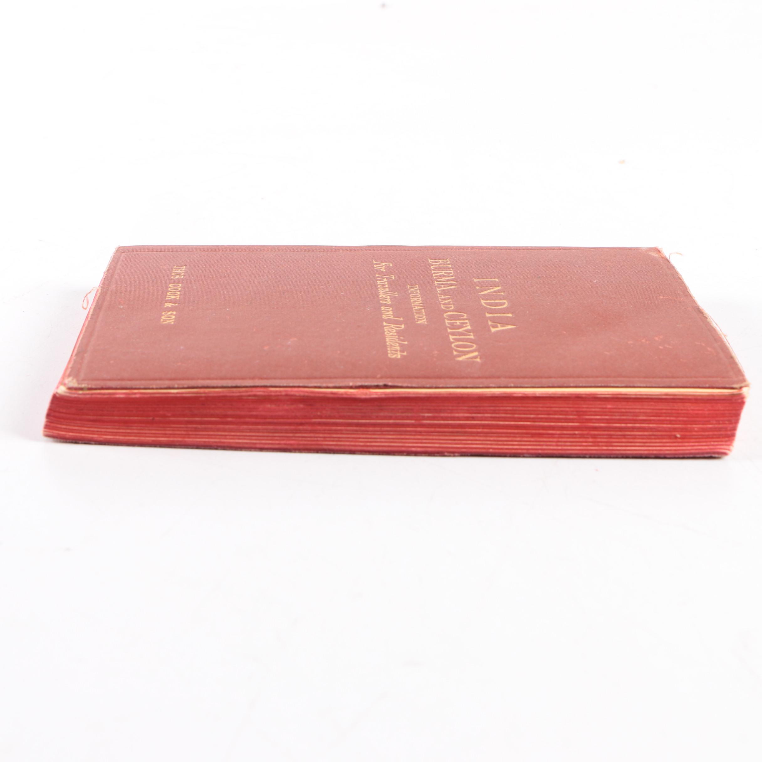 Vintage Indian Travel Books and Novels Including Kipling