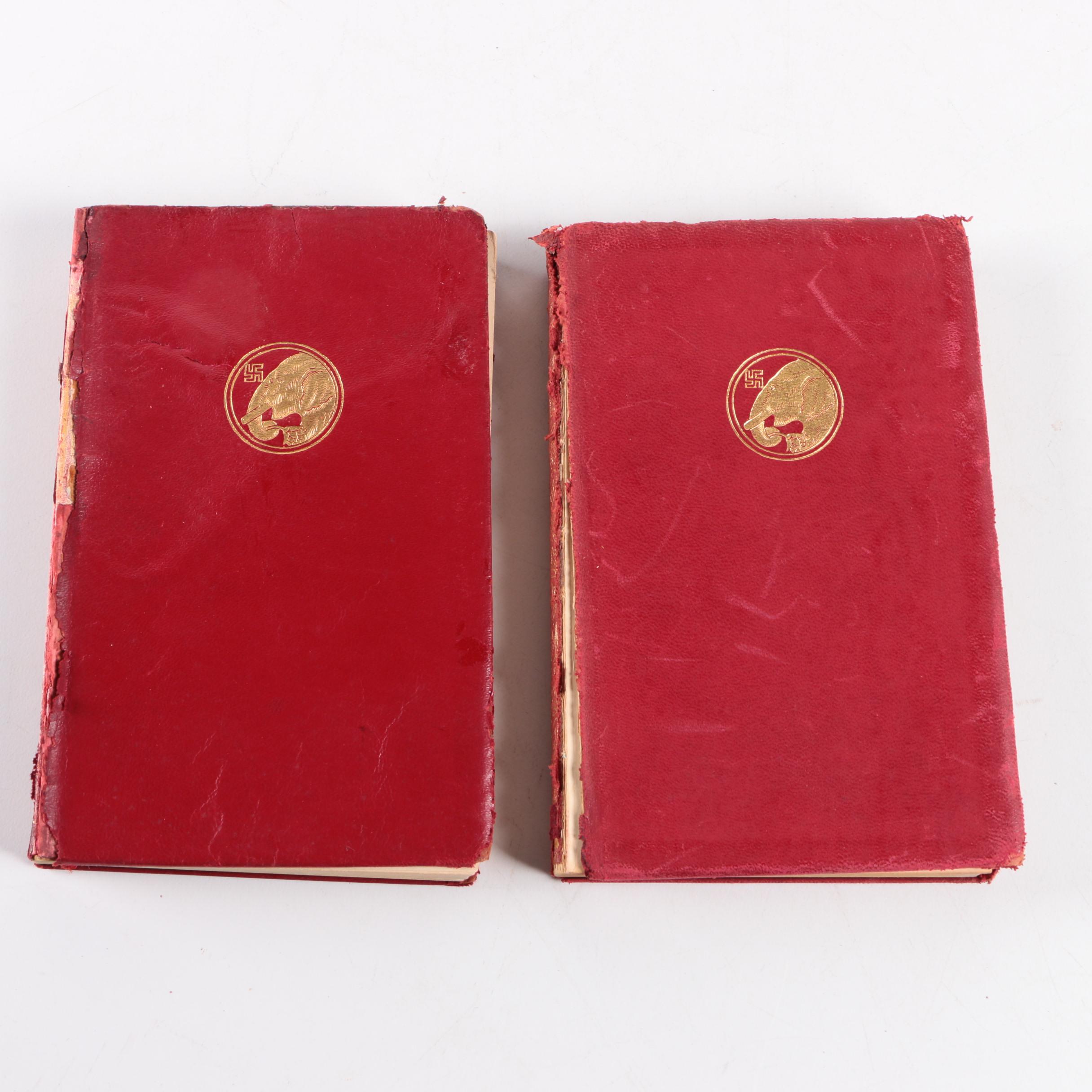 Vintage Indian Travel Books and Novels Including Kipling