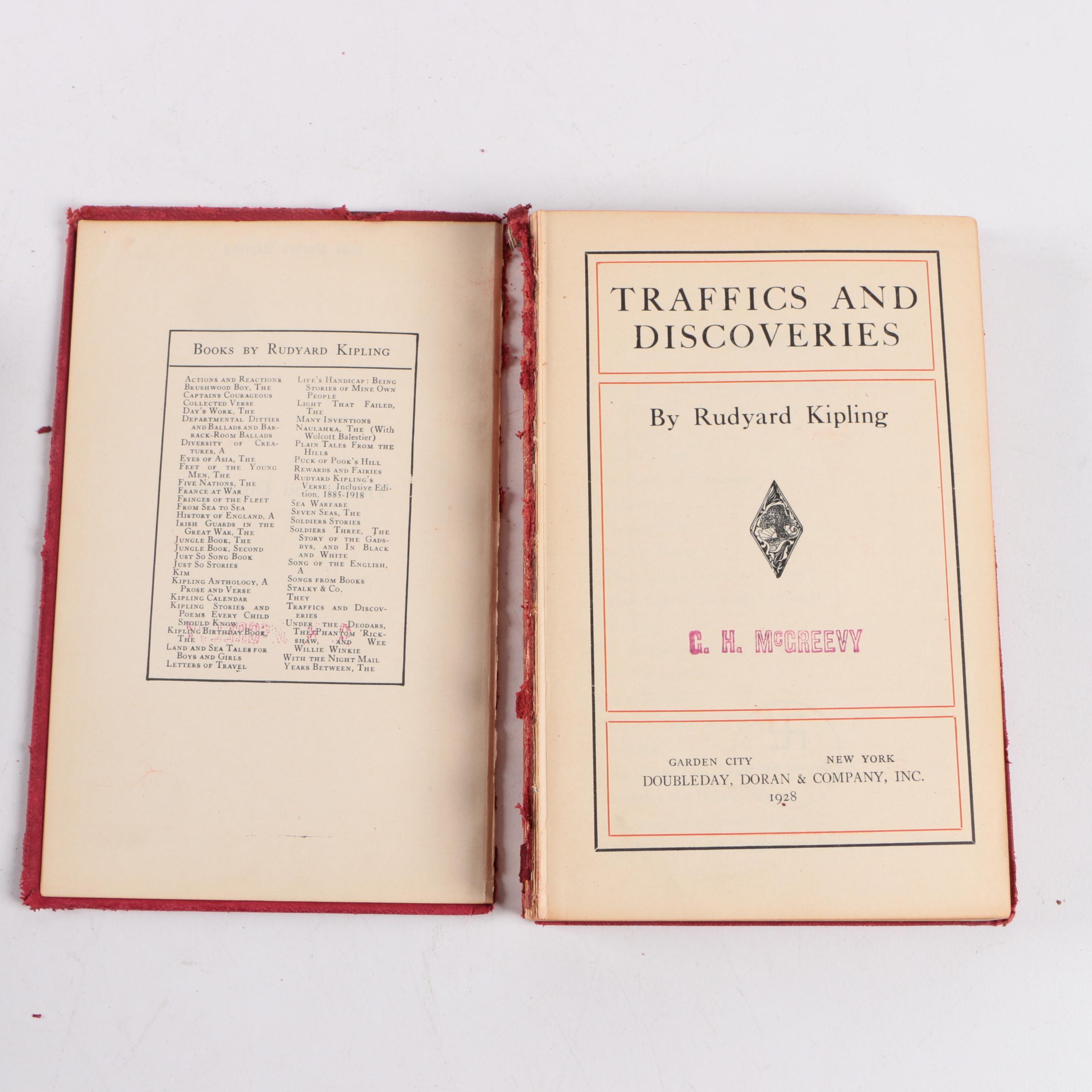 Vintage Indian Travel Books and Novels Including Kipling