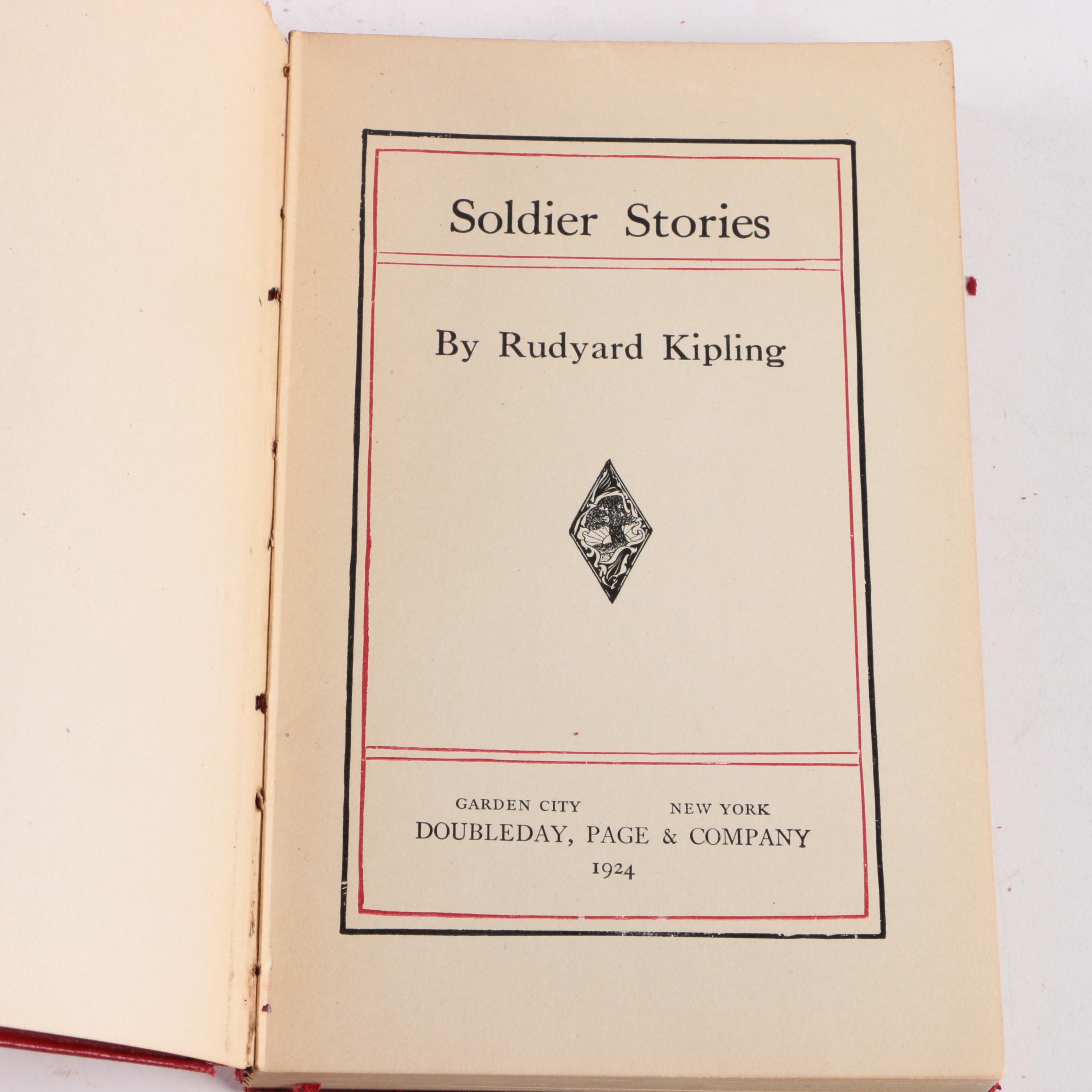 Vintage Indian Travel Books and Novels Including Kipling