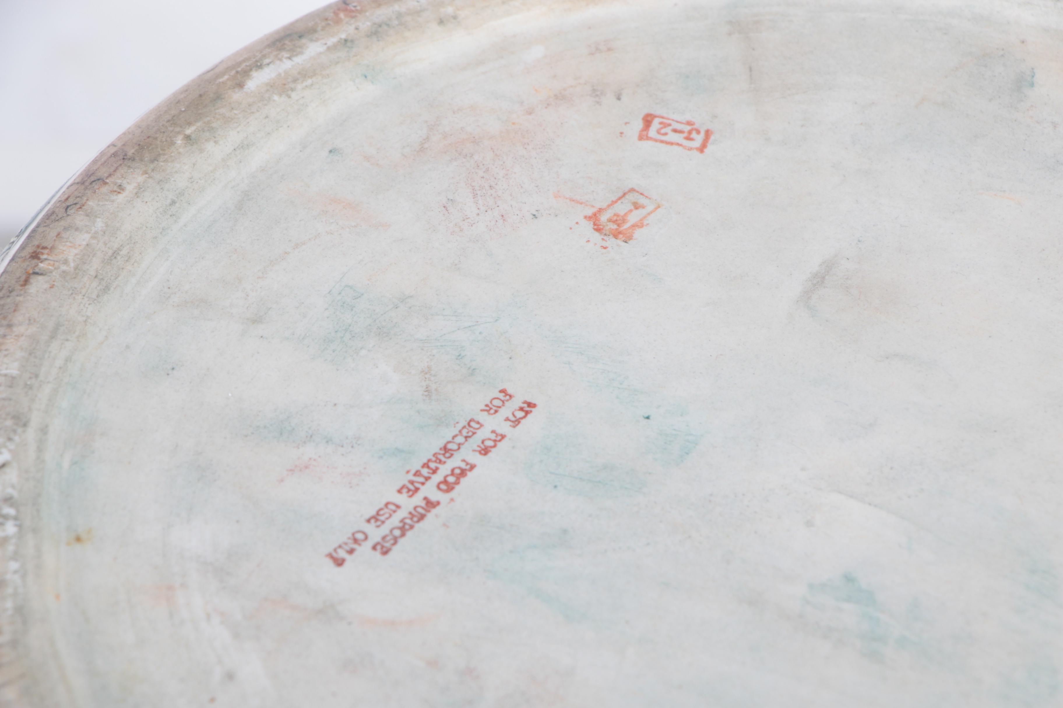 Ceramic Hand-Painted Floral Planter