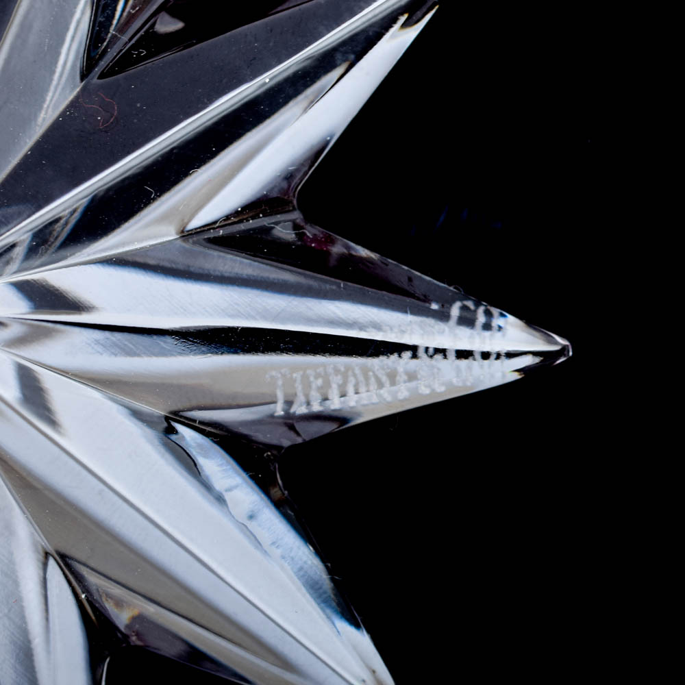 Tiffany & Co. Crystal "Christmas Star" Ornament