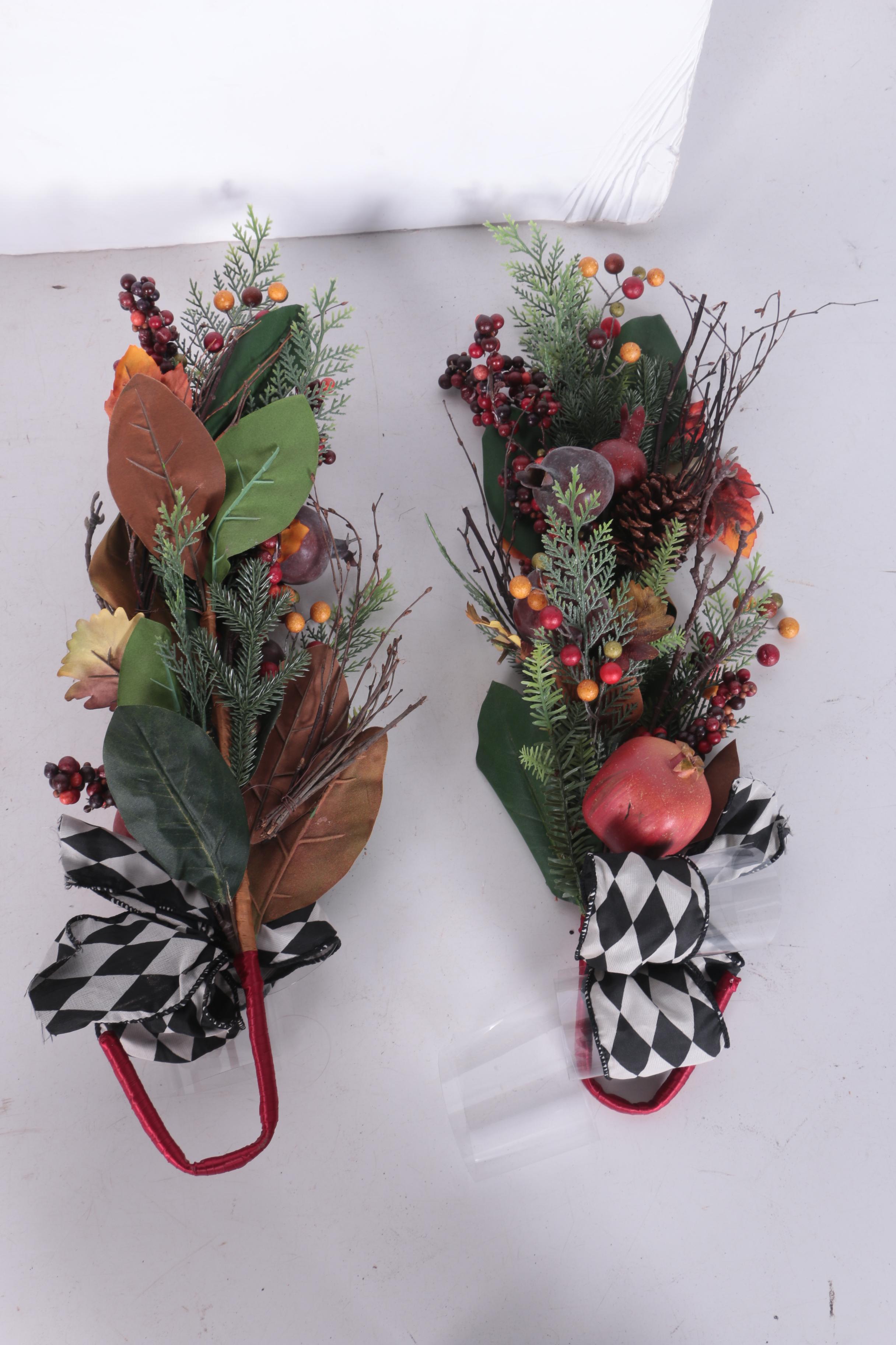 Christmas Decorative Mantle Hooks