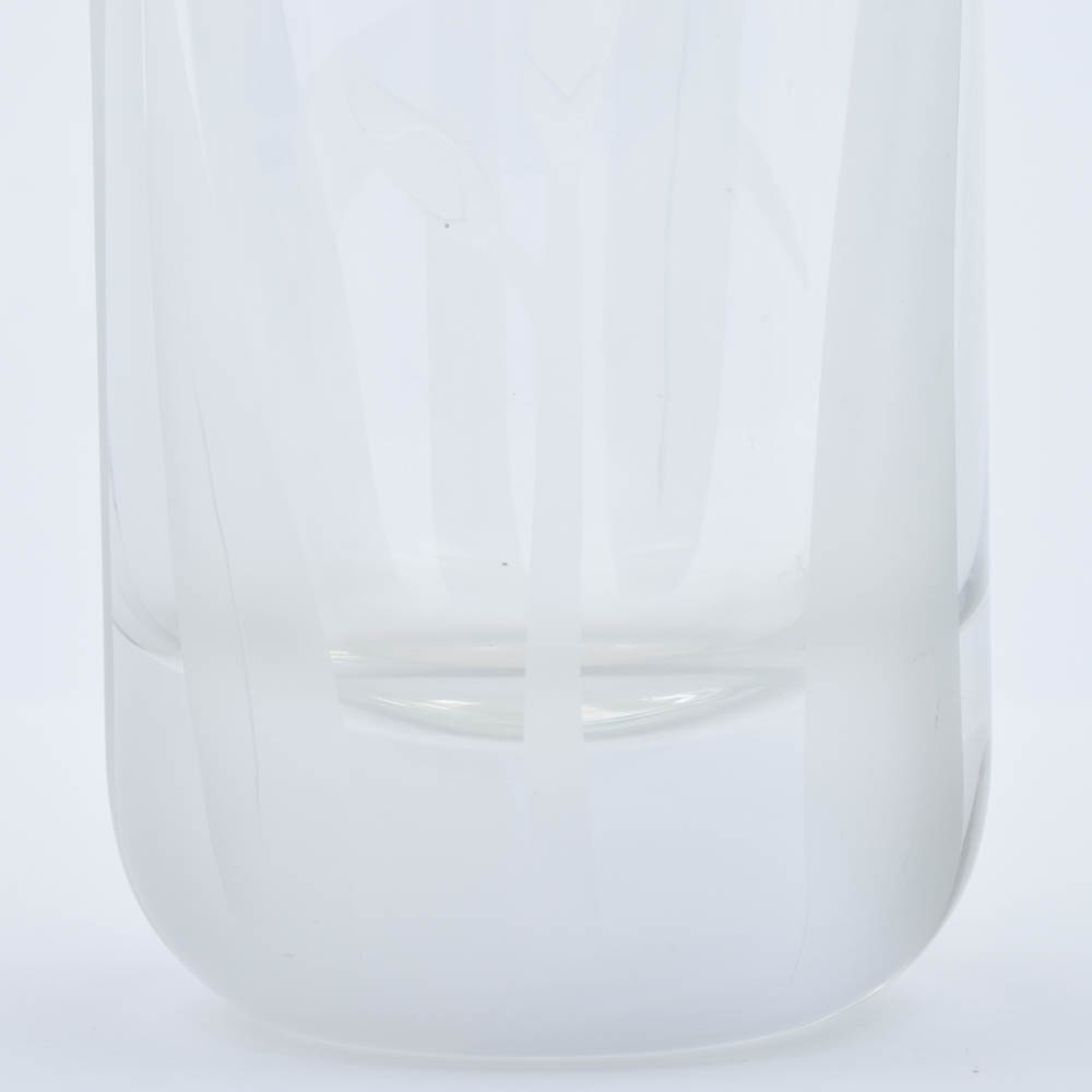 Wylie Ponder Signed Art Glass Vase