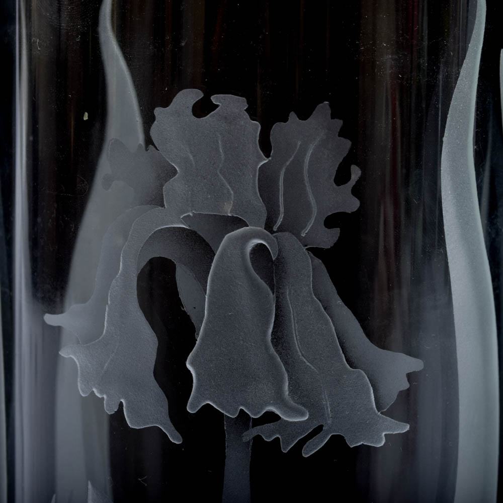 Wylie Ponder Signed Art Glass Vase