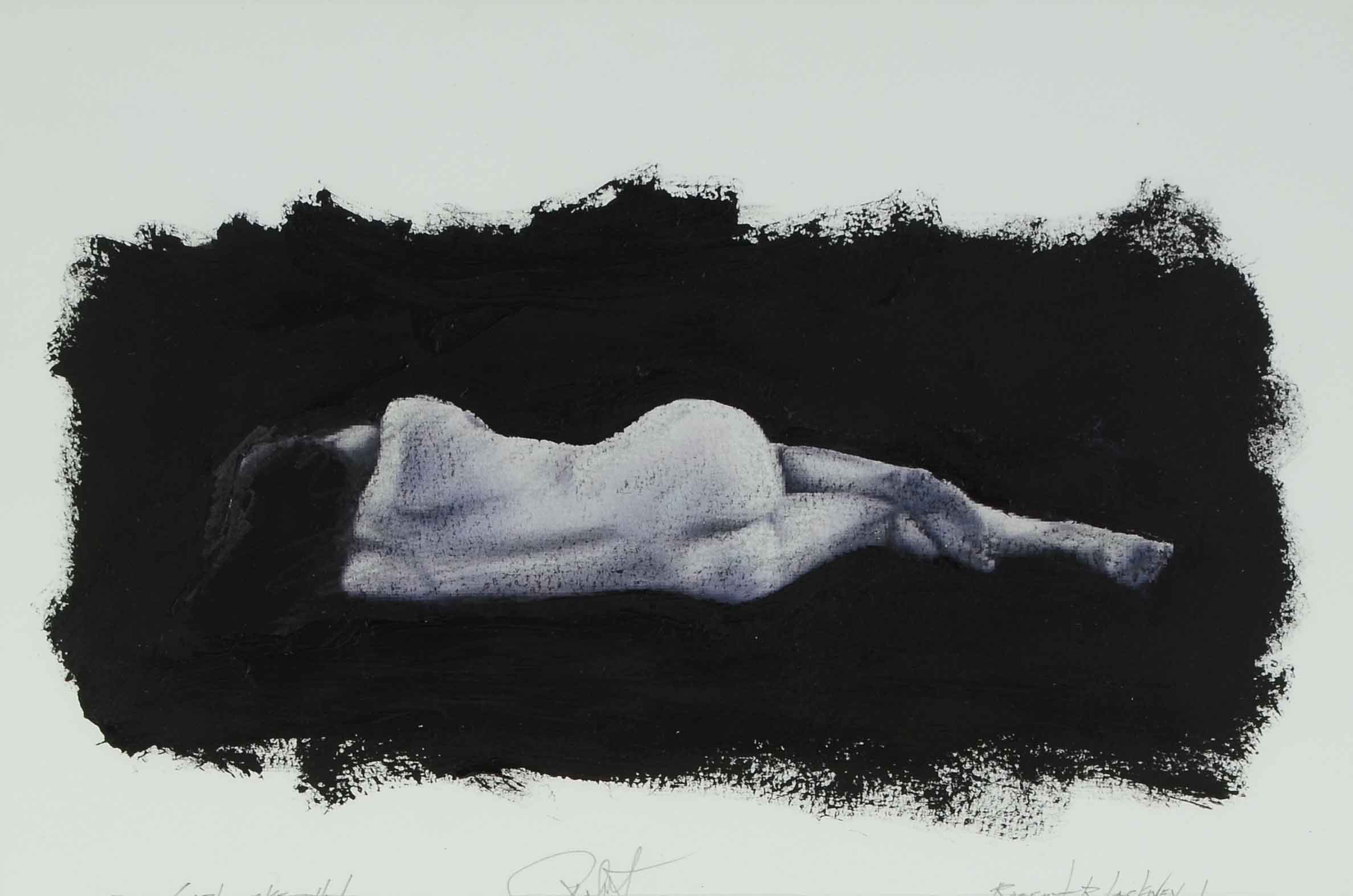 Robert R. Lackney Signed Embellished Giclée "A Girl"