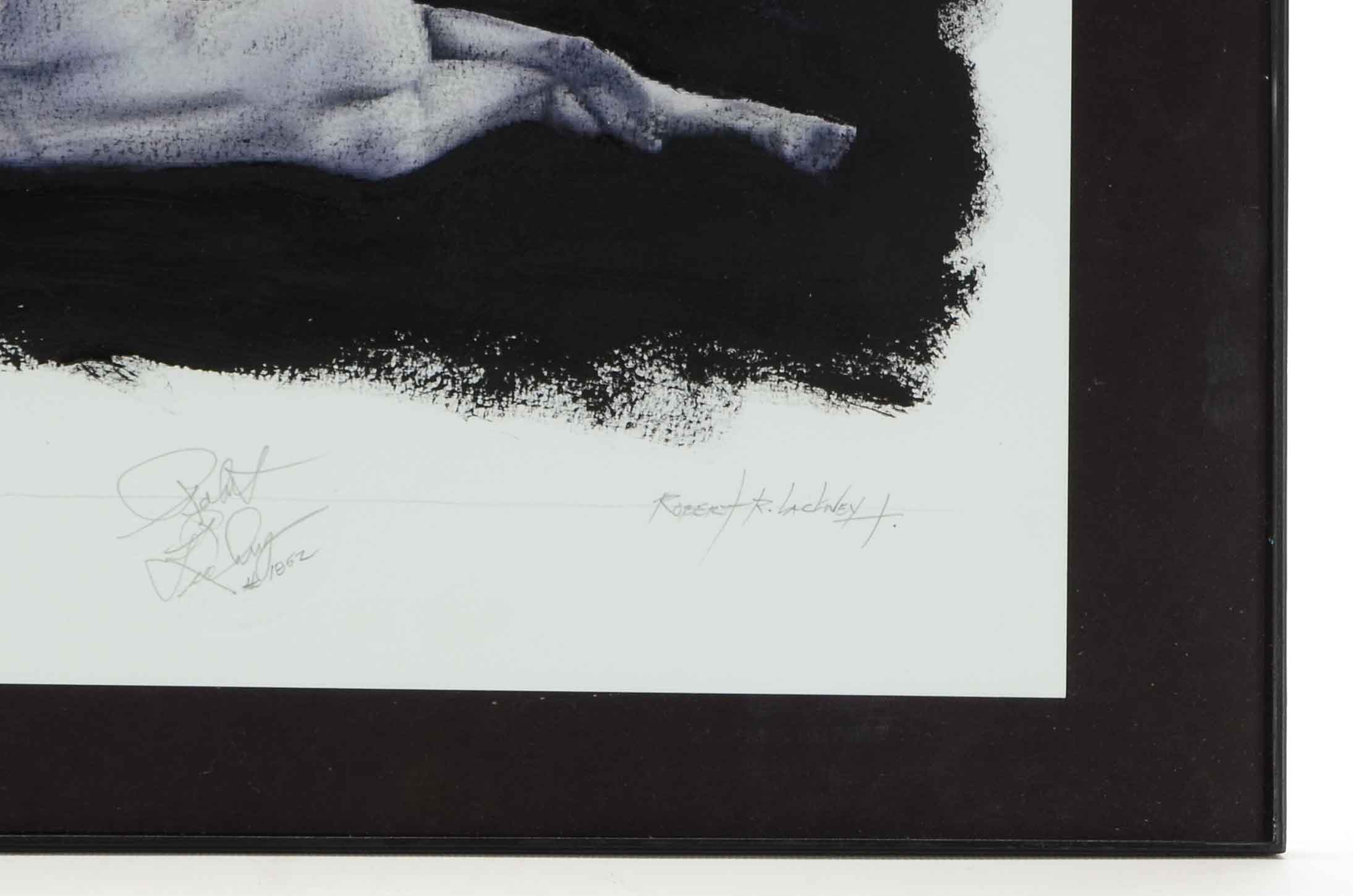 Robert R. Lackney Signed Embellished Giclée "A Girl"